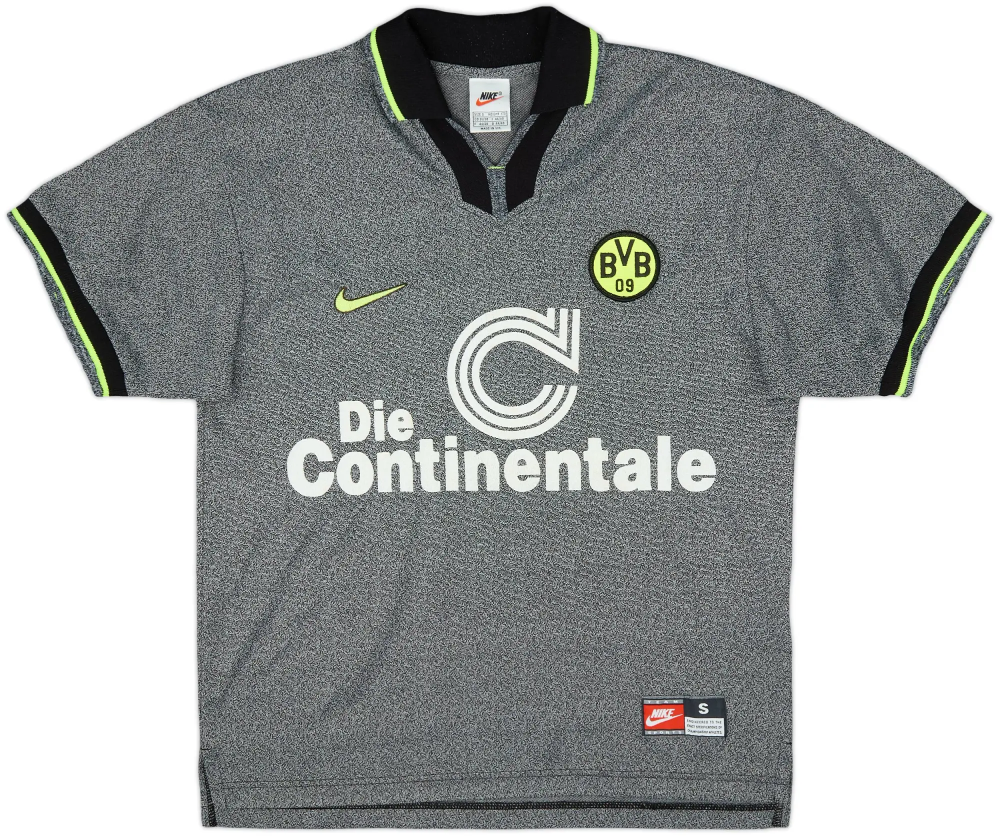 Nike Borussia Dortmund Mens SS Away Shirt 1997/98