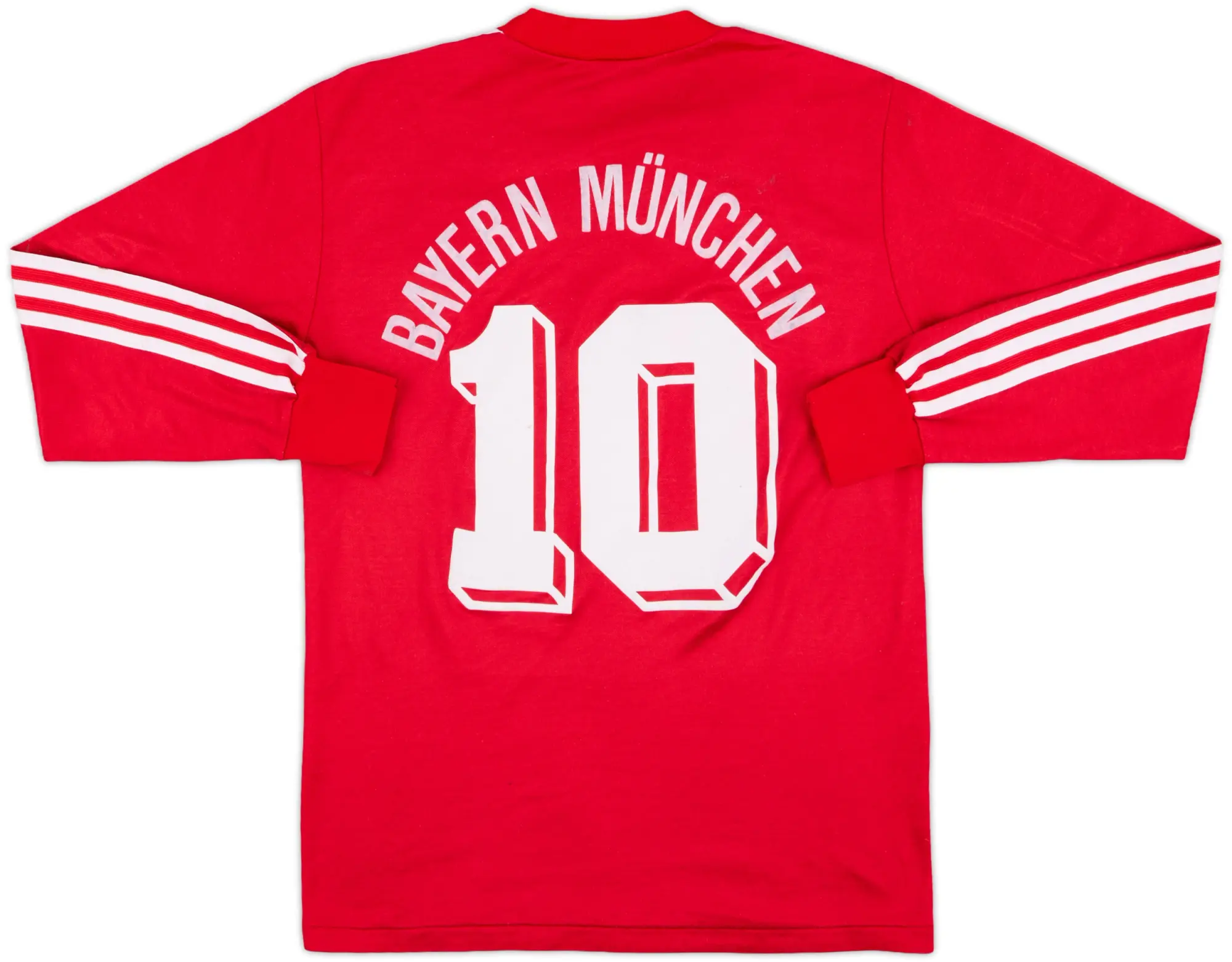 adidas Bayern Munich Mens LS Home Shirt 1989/91