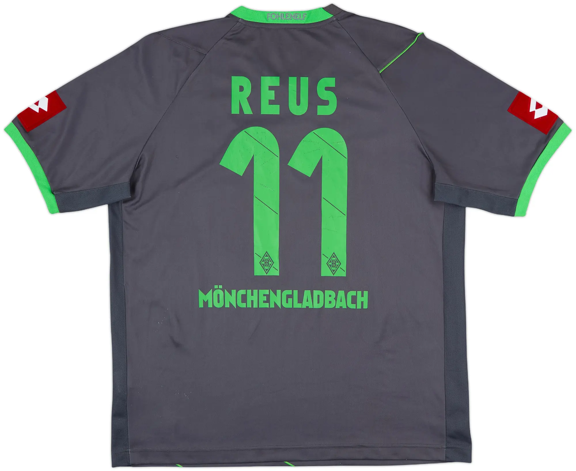 Lotto Borussia Monchengladbach Mens SS Away Shirt 2011/12