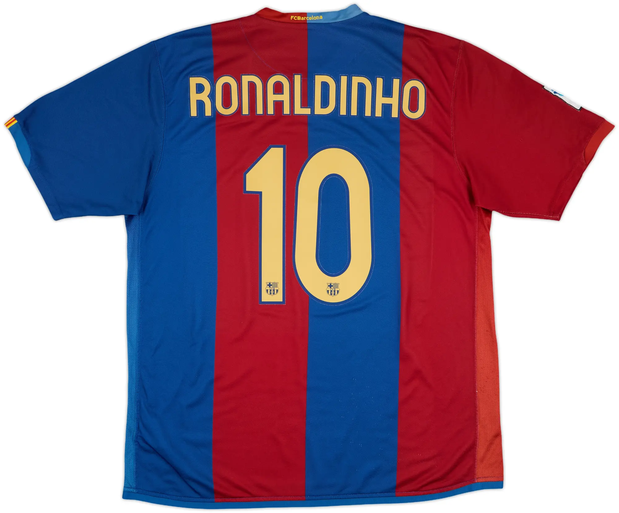 Nike Barcelona Mens SS Home Shirt 2006/07
