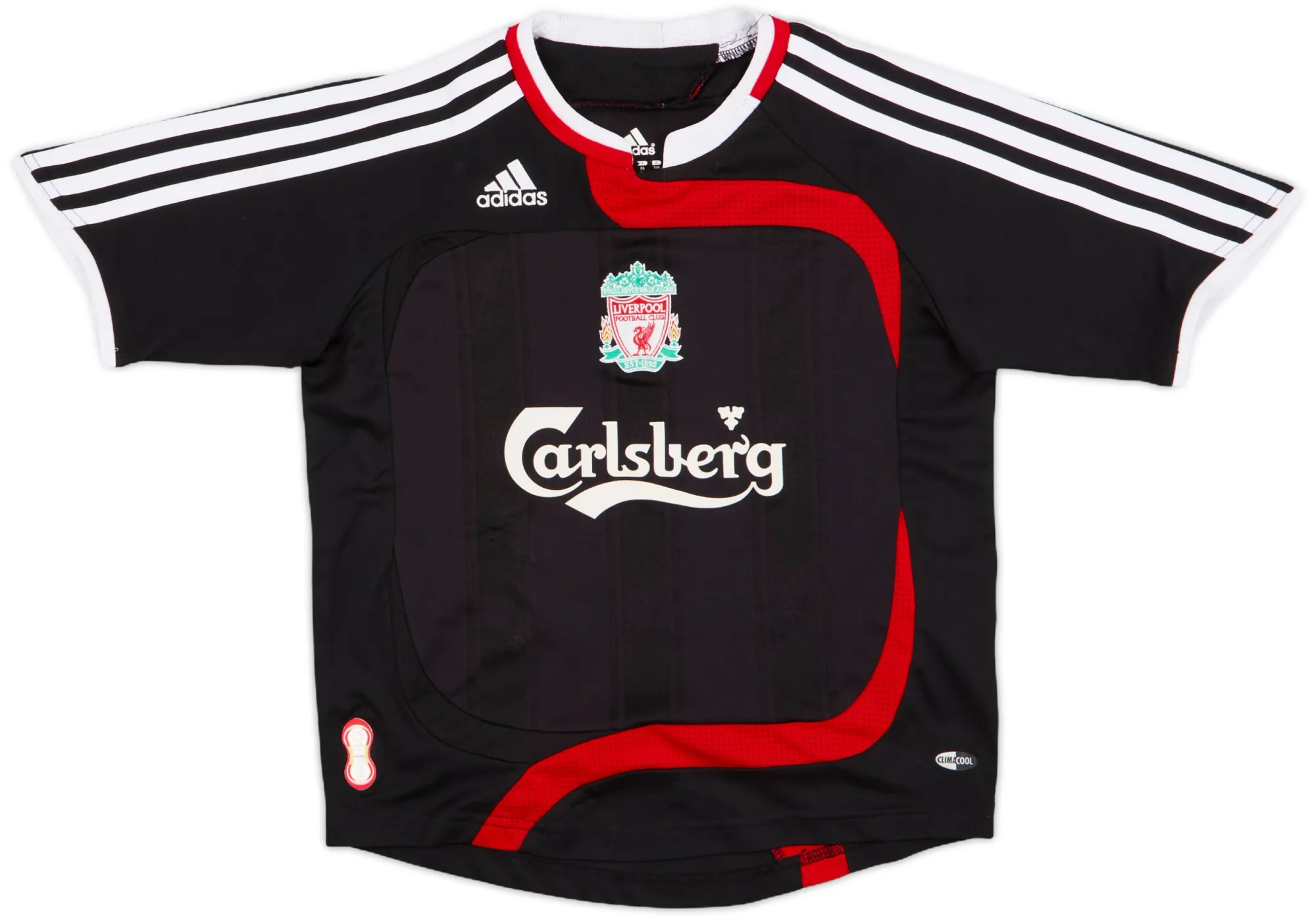 adidas Liverpool Boys SS Third Shirt 2007/08