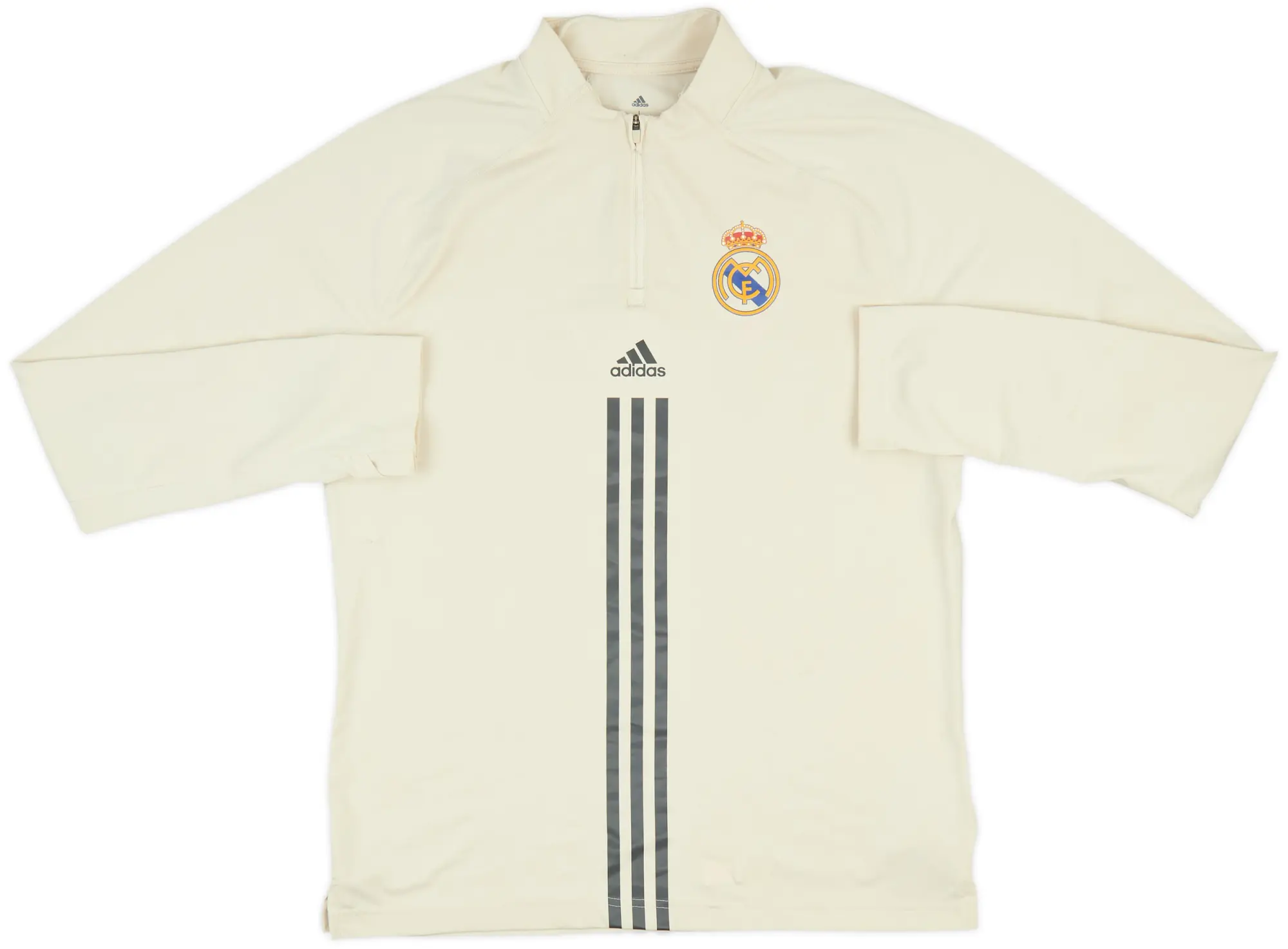 2022-23 Real Madrid adidas 1/4 Zip Drill Top - 5/10 - (L)