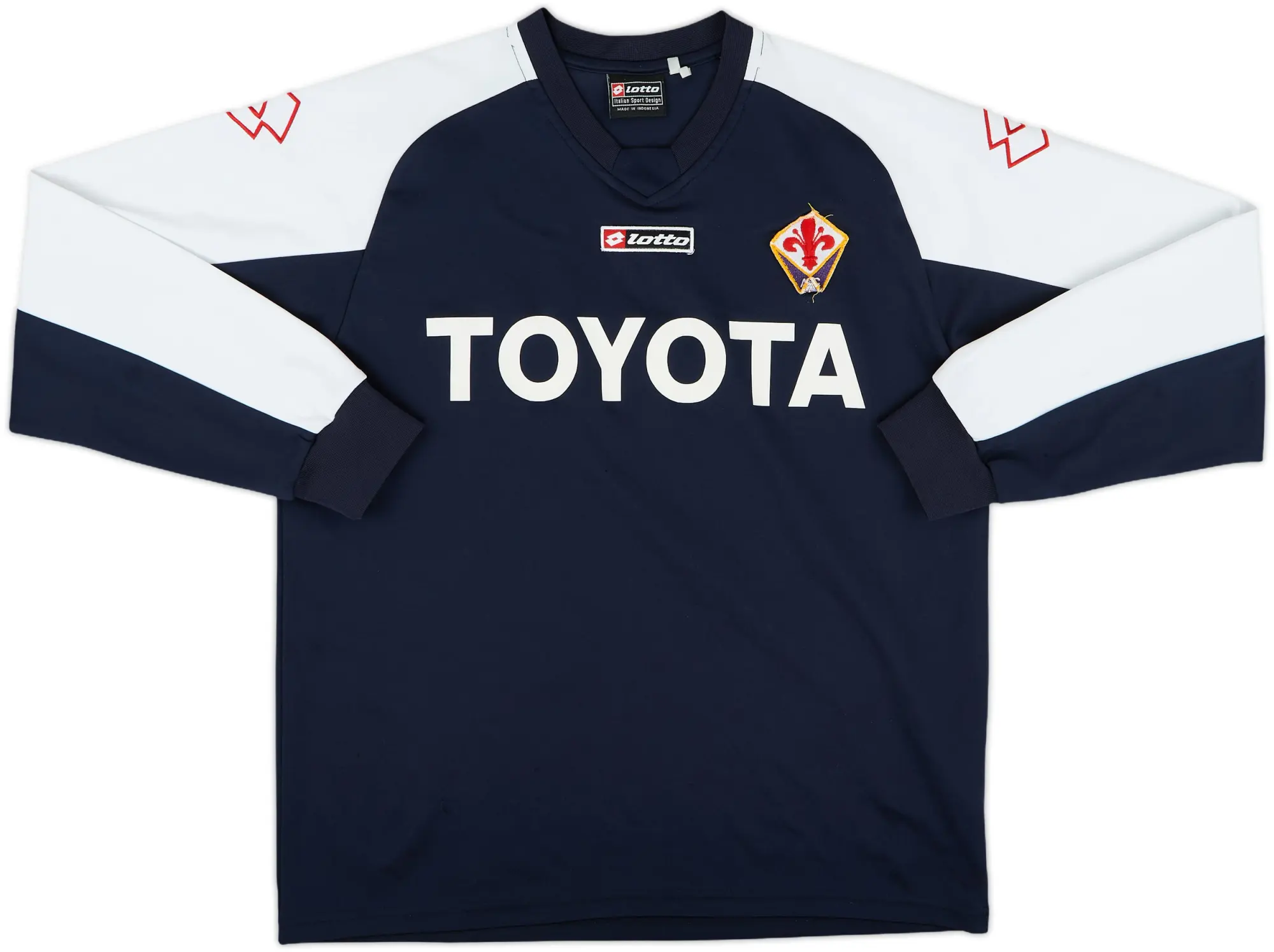 Lotto Fiorentina Mens LS Home Shirt 2005/07
