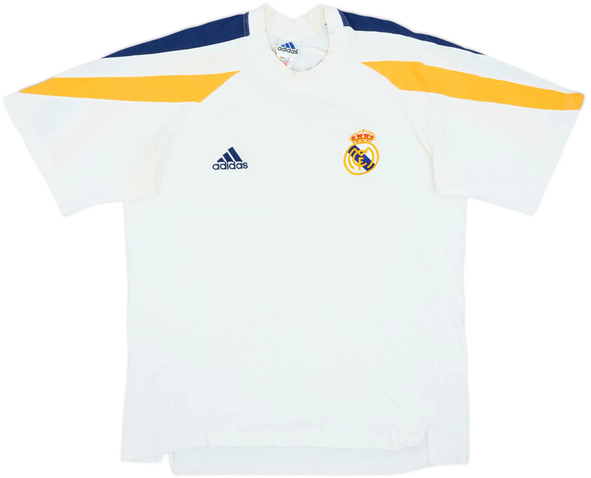 adidas Real Madrid Mens SS Home Shirt 1998/99