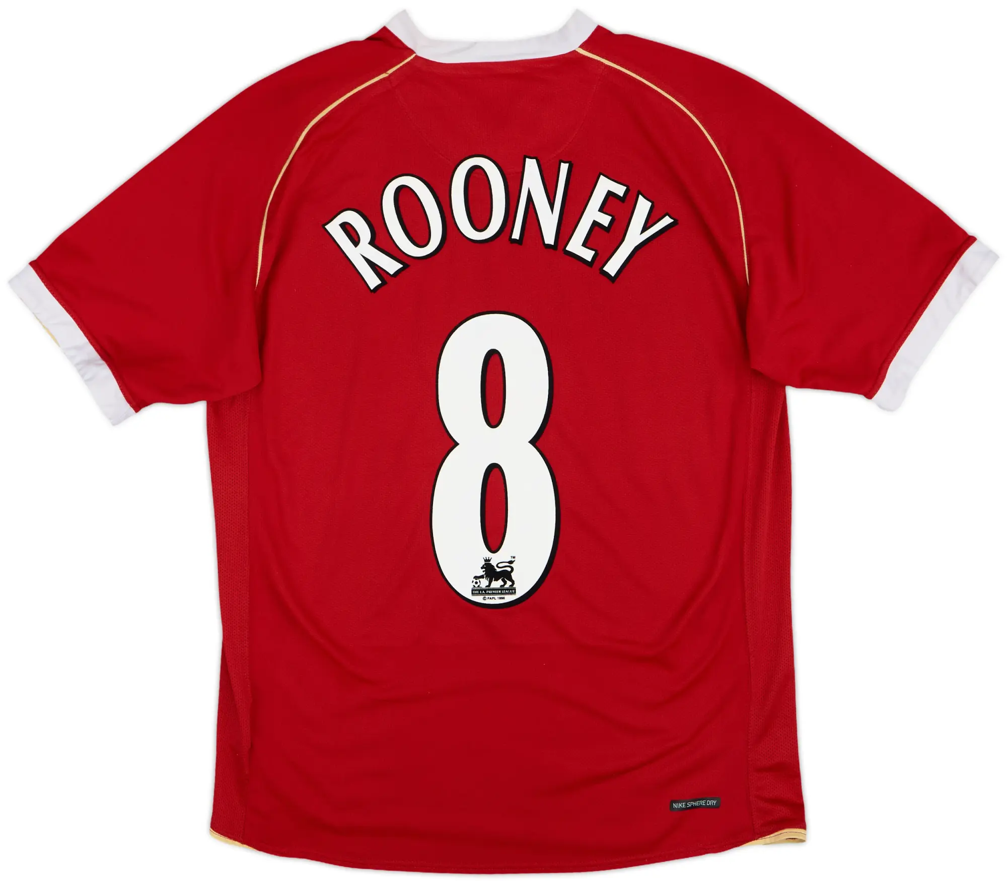 Nike Manchester United Boys SS Home Shirt 2007/09