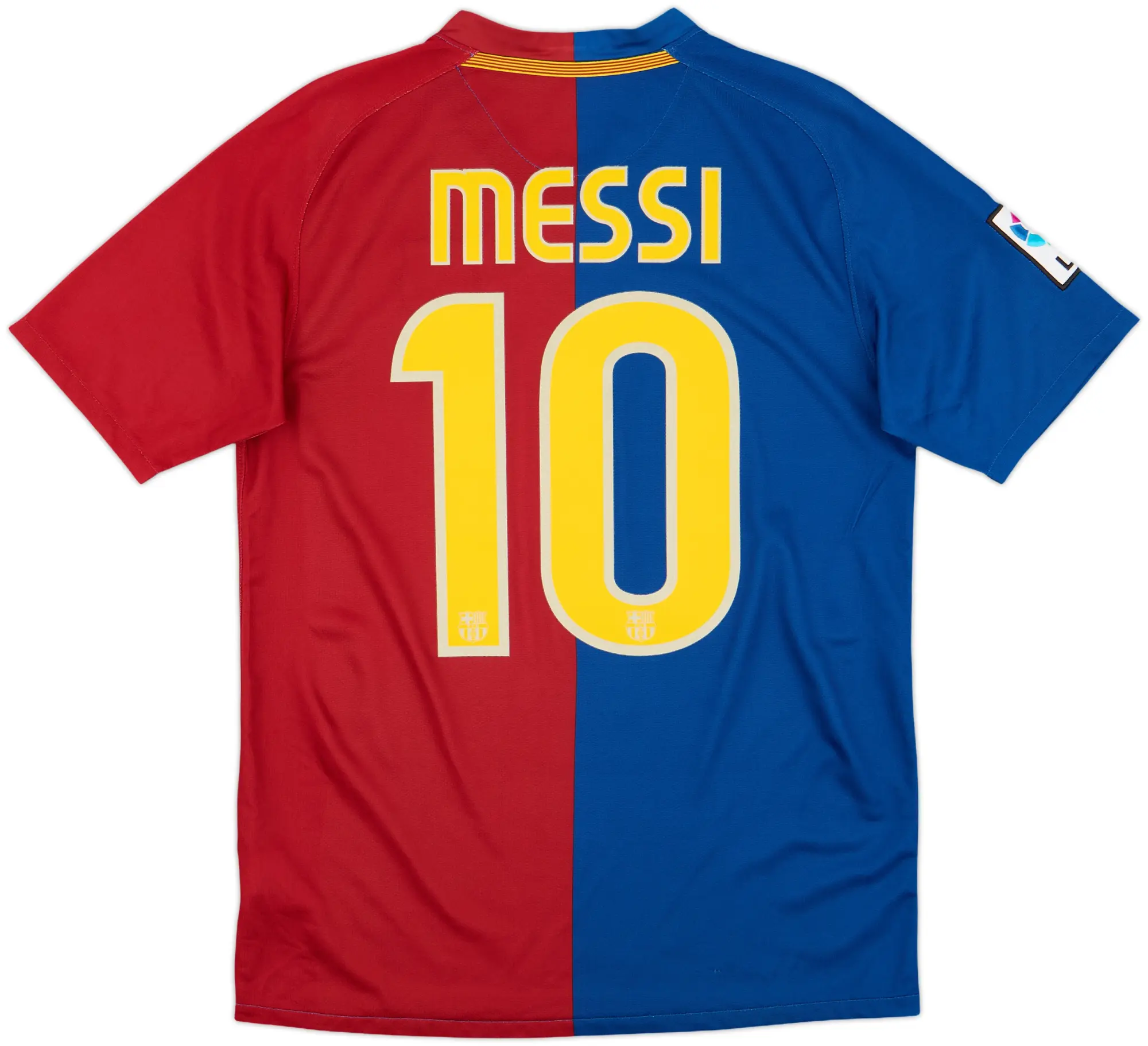 Nike Barcelona Boys SS Home Shirt 2008/09