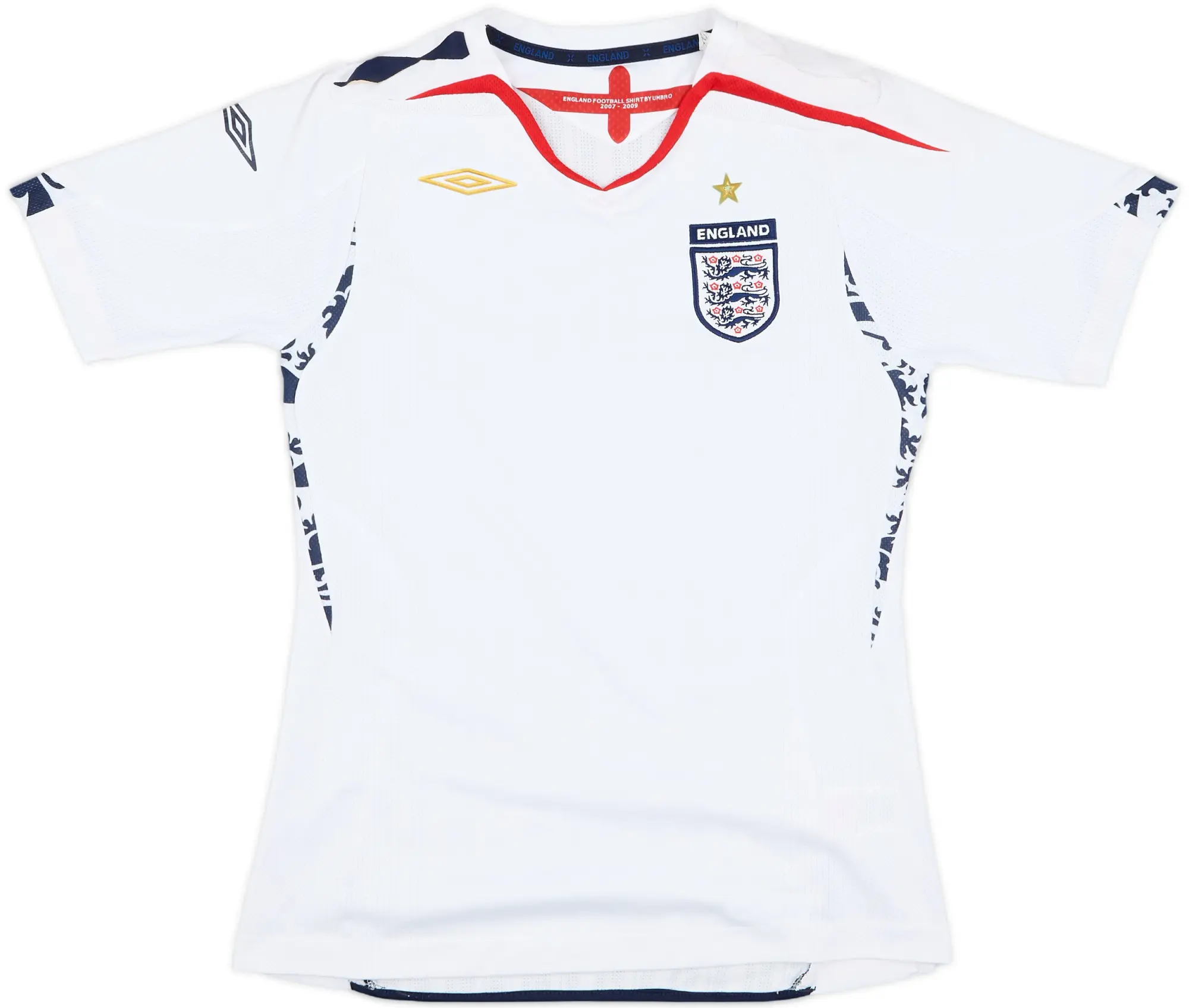 Umbro England Womens SS Home Shirt 2007