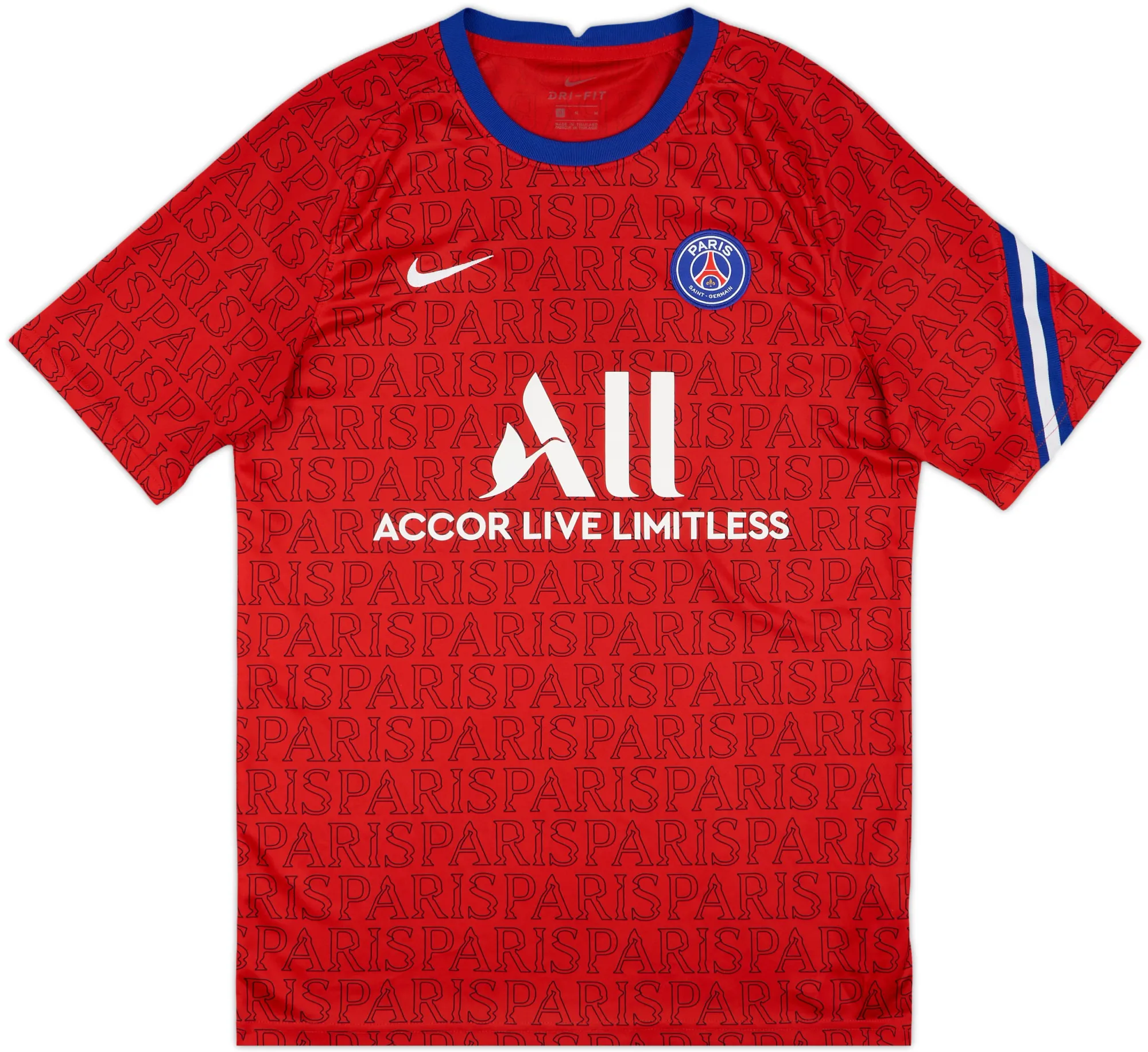 Nike Paris Saint Germain Mens SS Home Shirt 2020/21