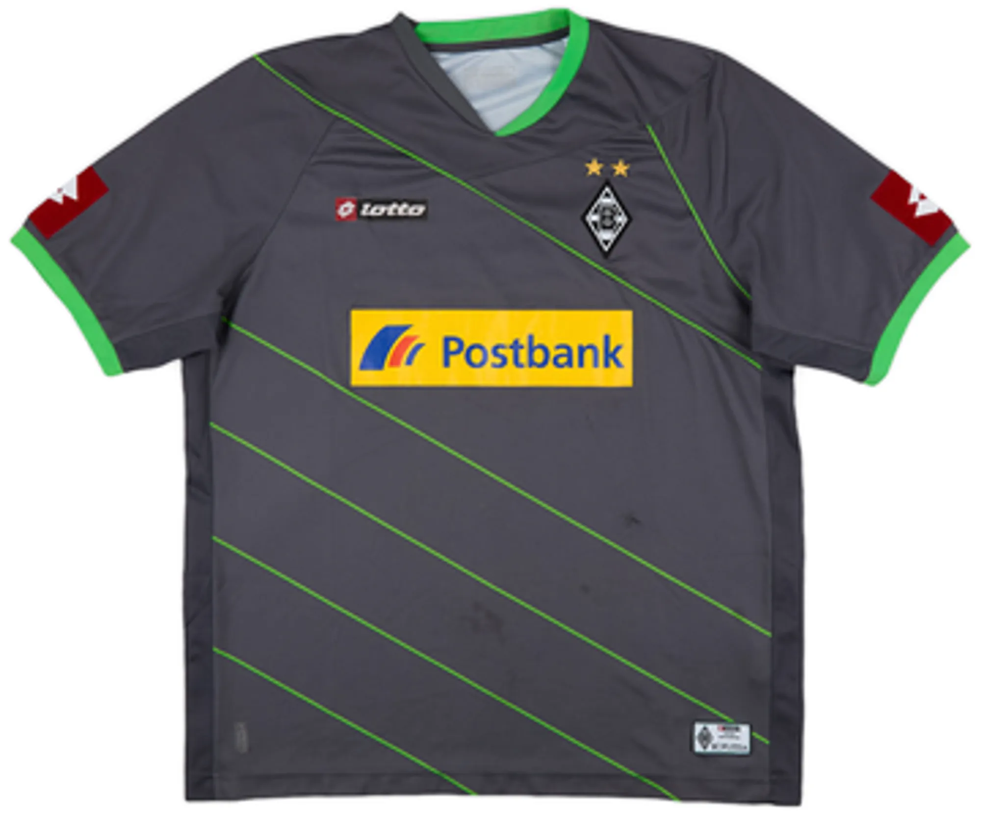 Lotto Borussia Monchengladbach Boys SS Away Shirt 2012/13