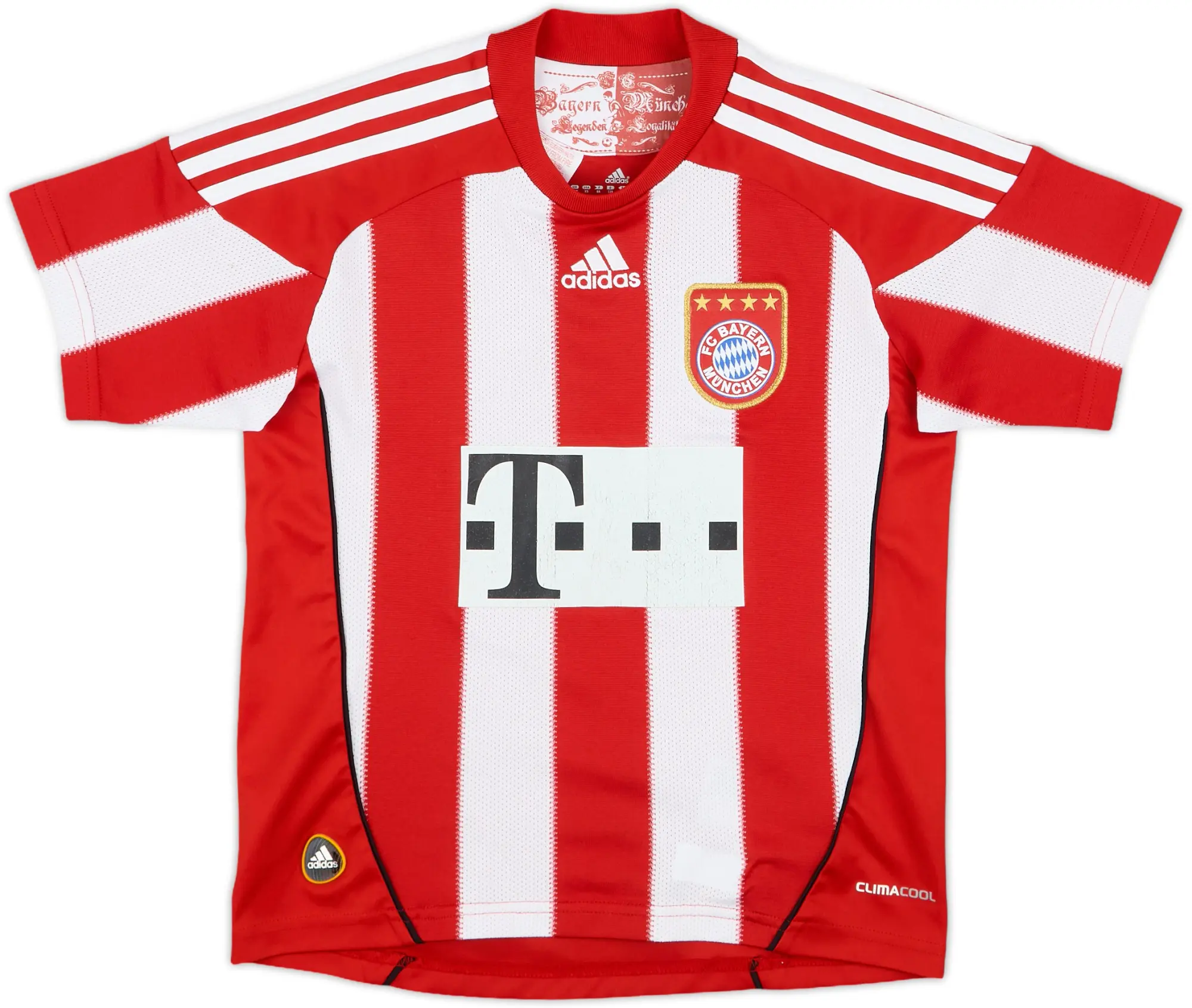 adidas Bayern Munich Mens SS Home Shirt 2010/11