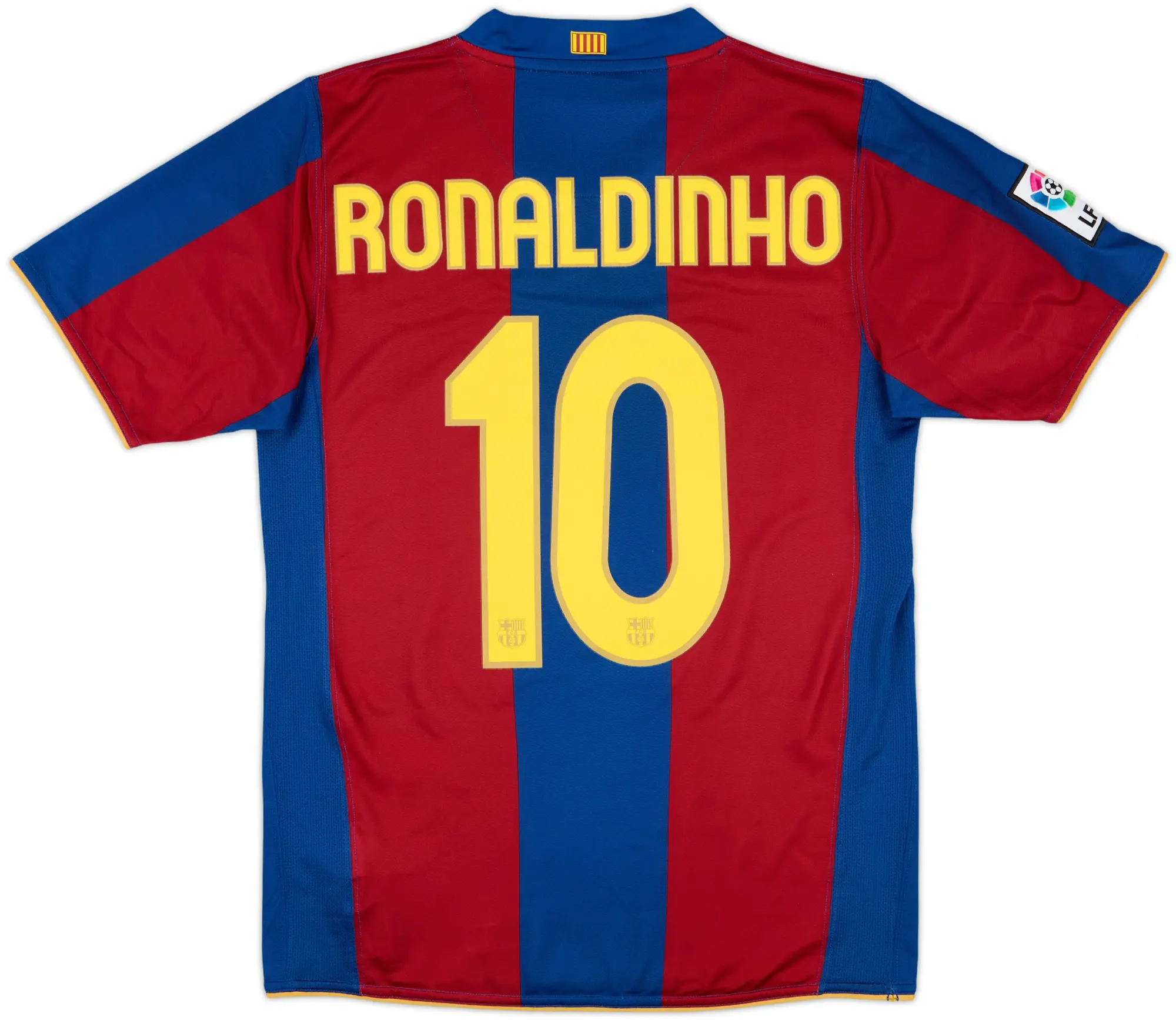 Nike Barcelona Mens SS Home Shirt 2007/08