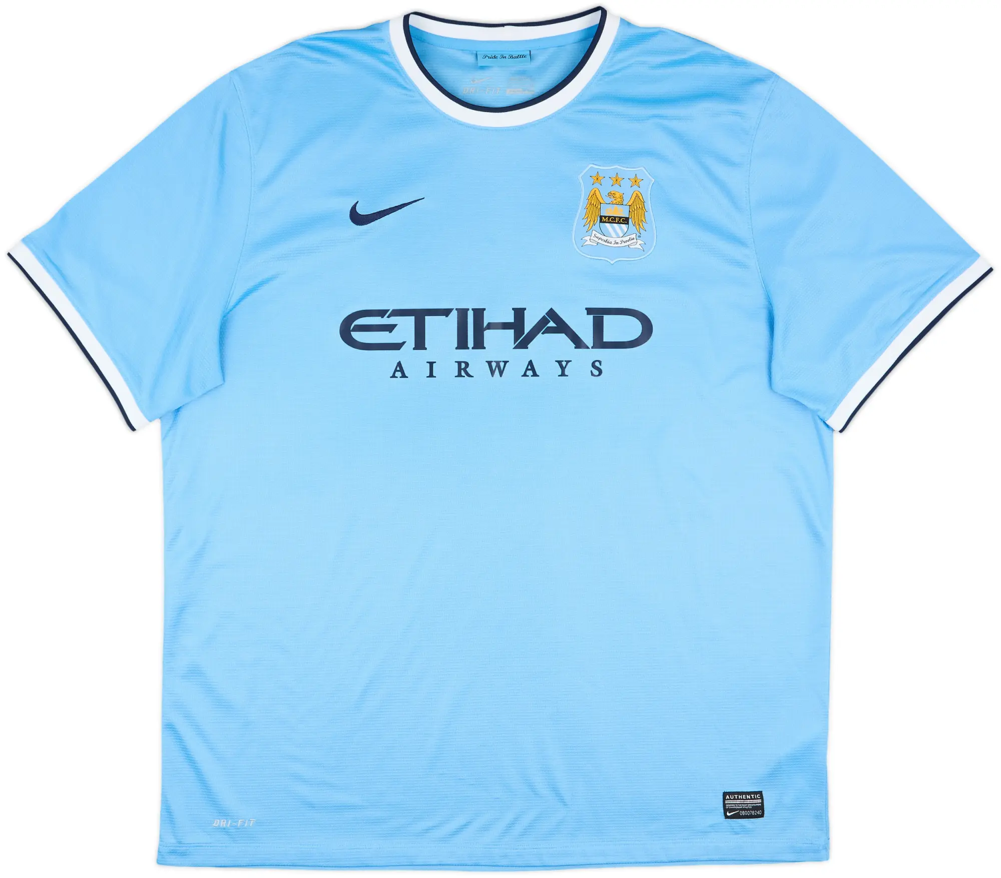 Nike Manchester City Mens SS Home Shirt 2013/14