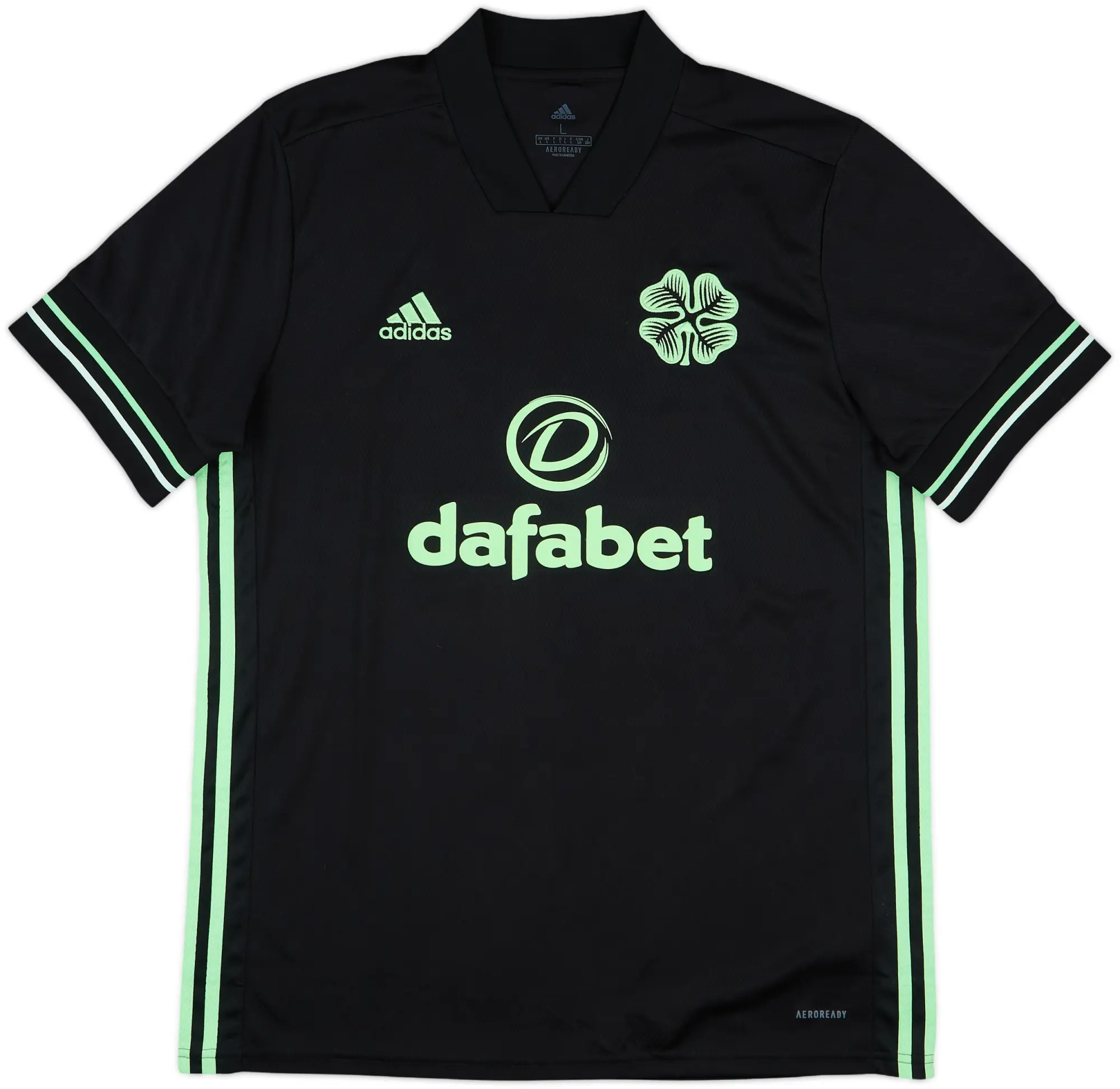 adidas Celtic Mens SS Third Shirt 2020/21