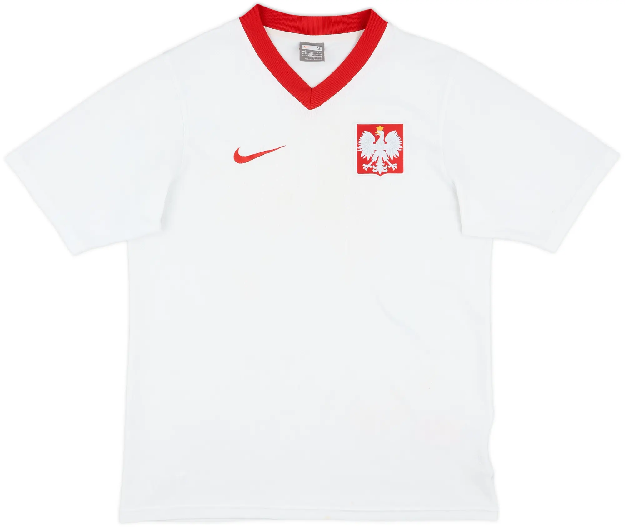 Nike Poland Mens SS Home Shirt 2009
