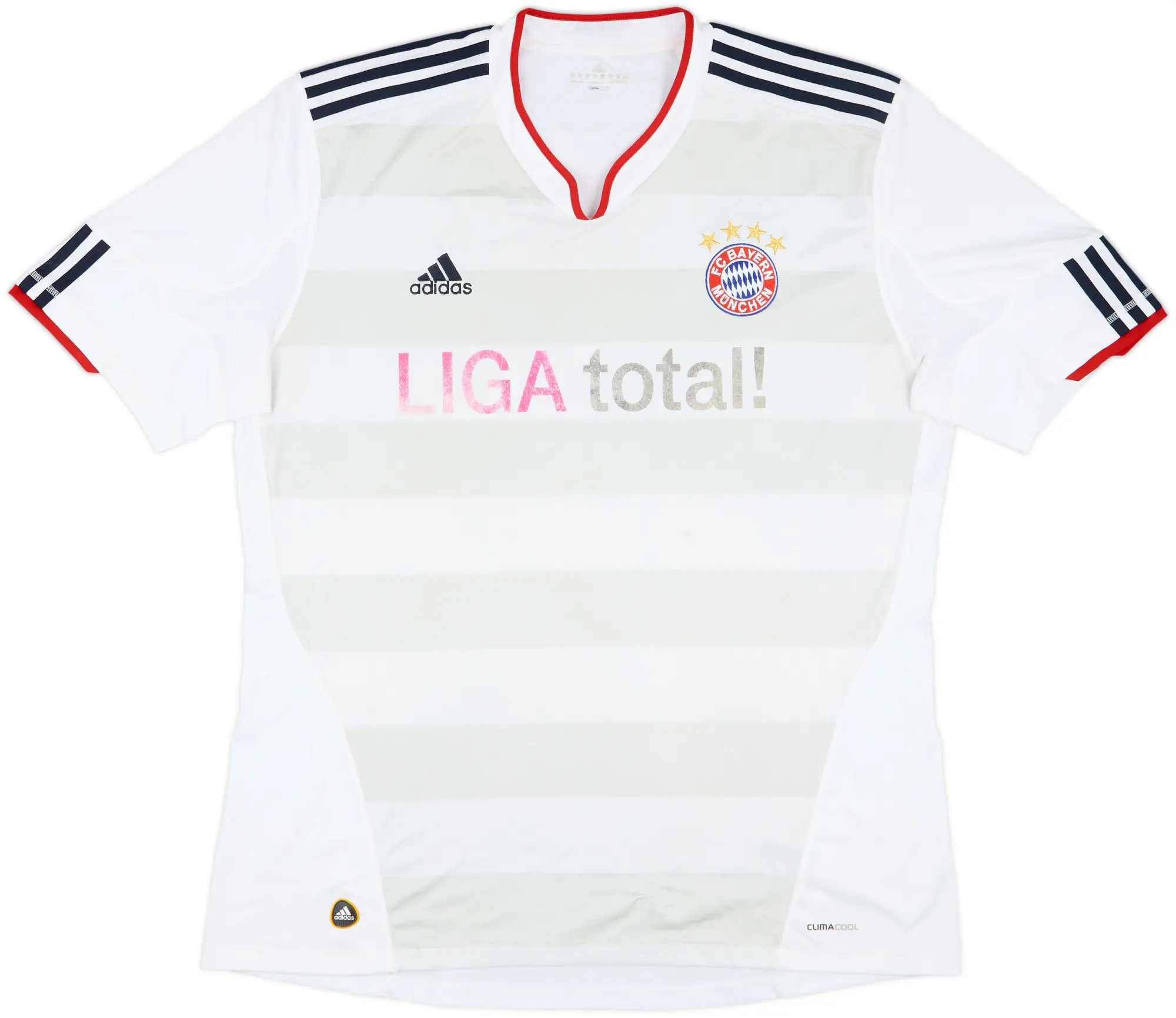 adidas Bayern Munich Boys SS Away Shirt 2010/11