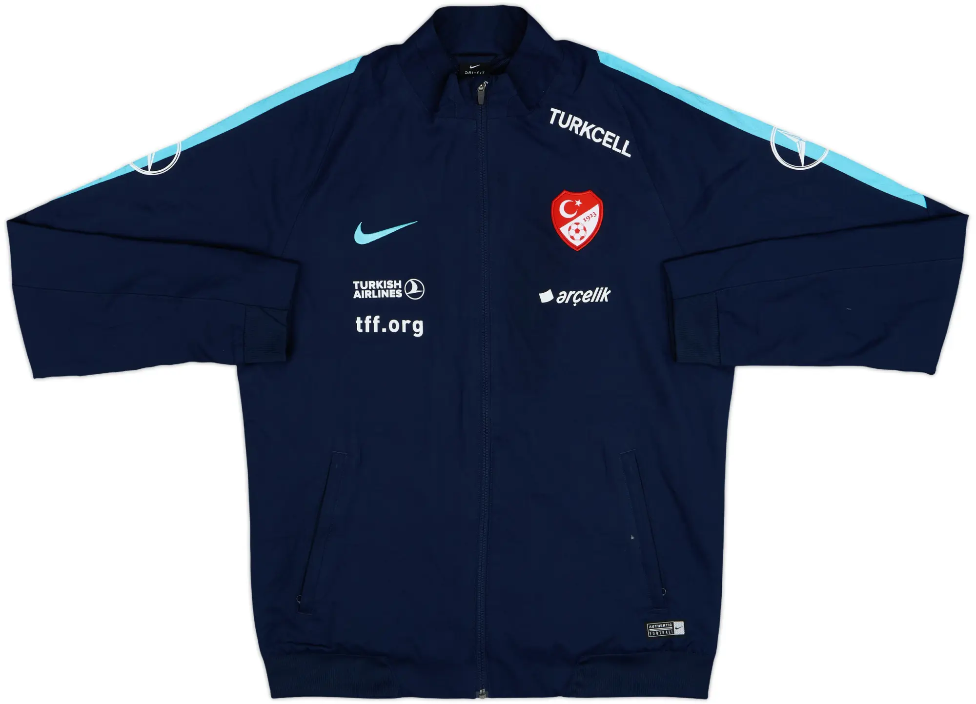2017-18 Turkey Player Issue Nike Track Jacket - 7/10 - (L)