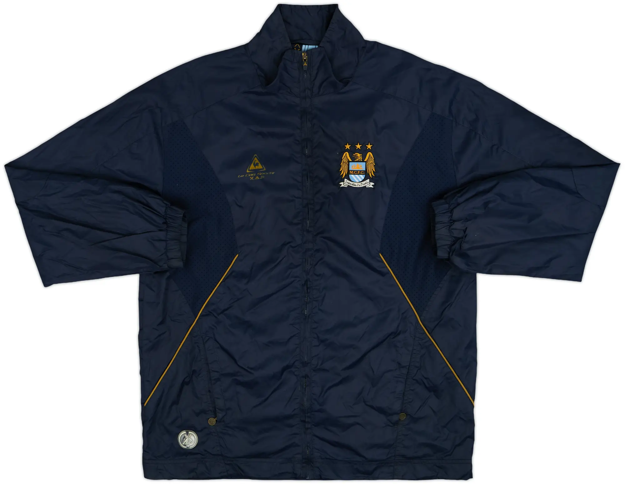 2007-09 Manchester City Le Coq Sportif Rain Jacket - 7/10 - (M)