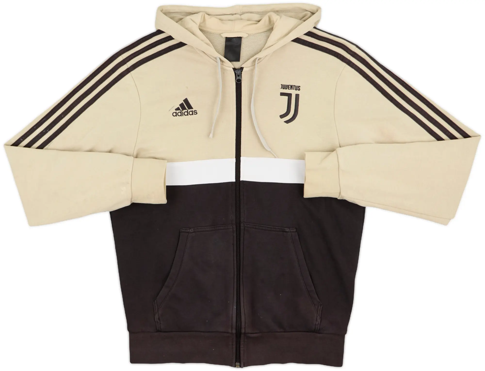 2018-19 Juventus adidas Hooded Sweat Top - 5/10 - (M)