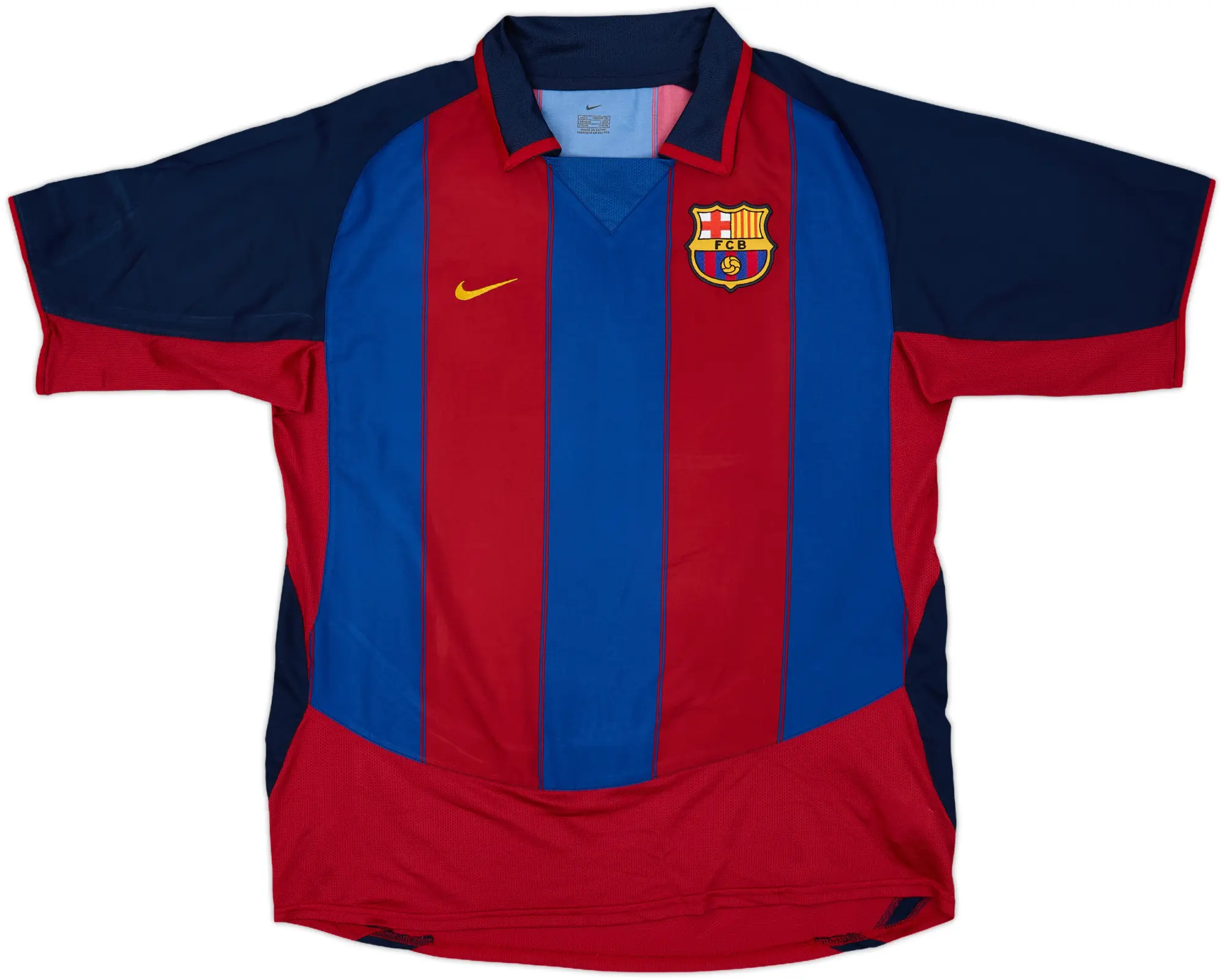 Nike Barcelona Mens SS Home Shirt 2003/04