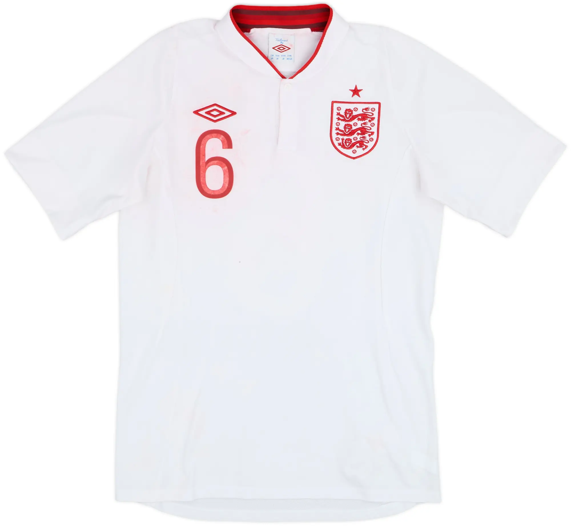 Umbro England Mens SS Home Shirt 2012