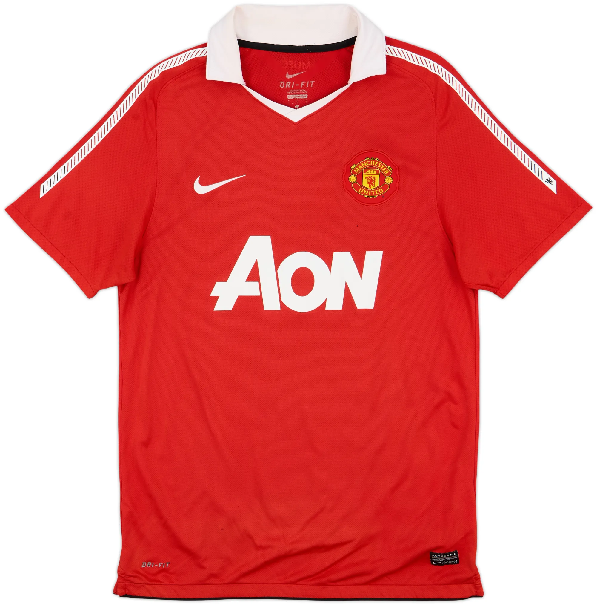 Nike Manchester United Mens SS Home Shirt 2010/11
