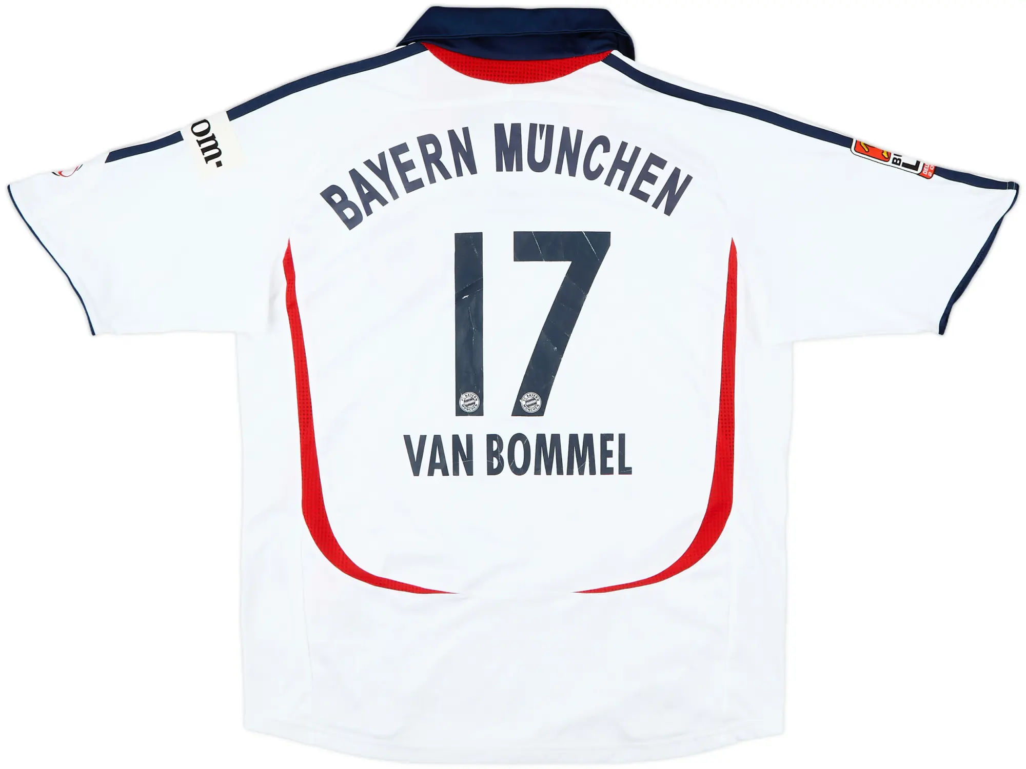 adidas Bayern Munich Boys SS Away Shirt 2006/07
