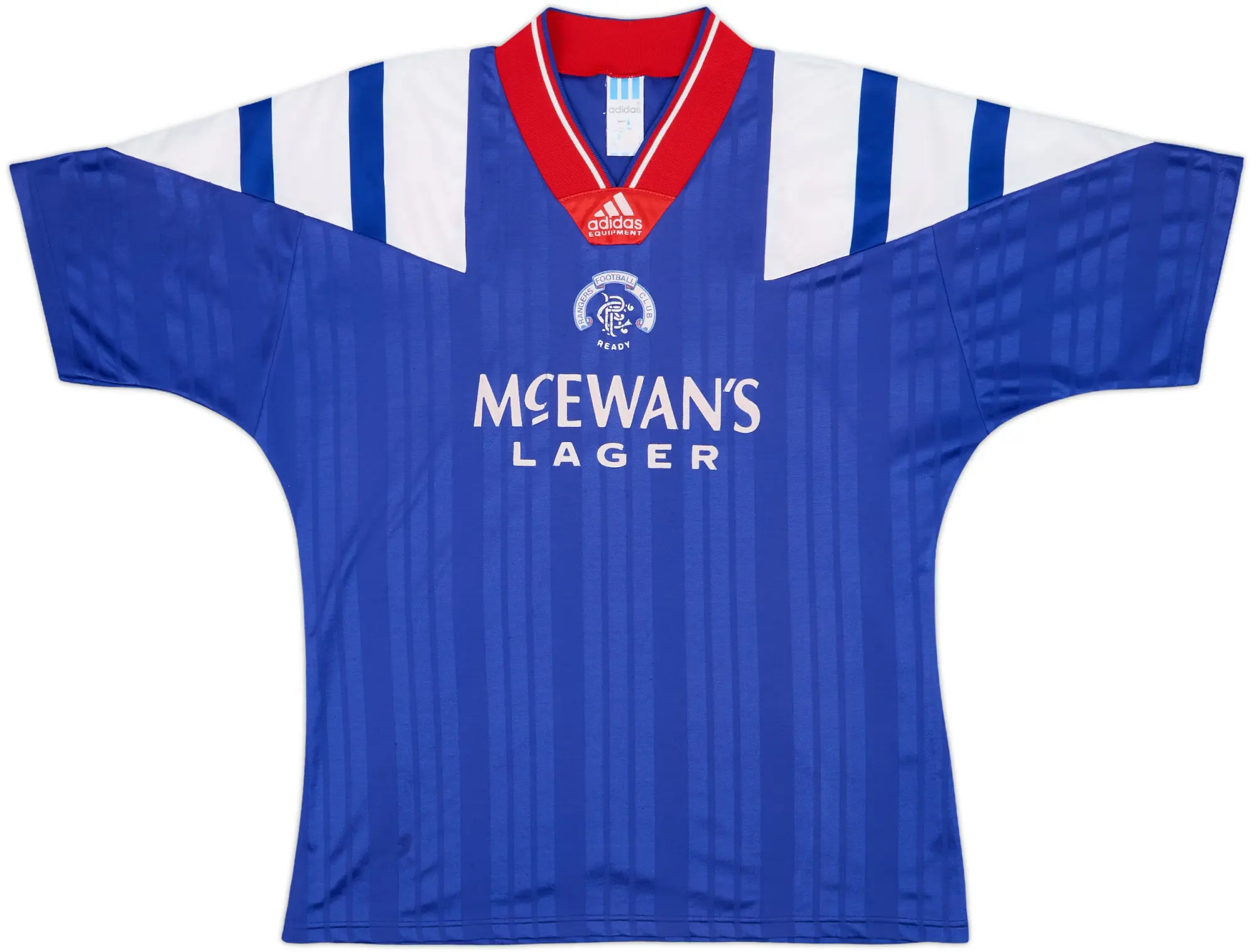 adidas Rangers Mens SS Home Shirt 1992/94