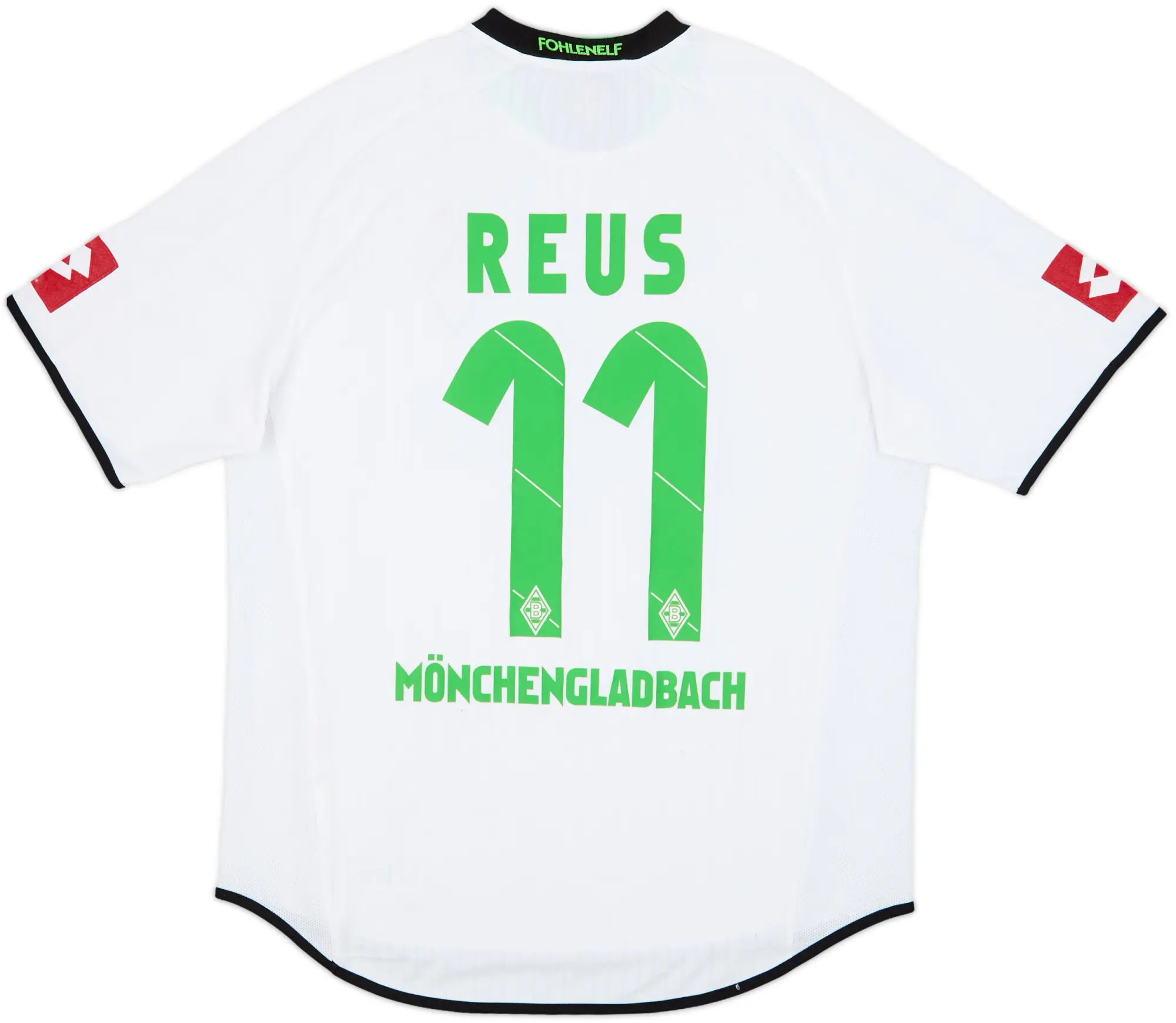 Lotto Borussia Monchengladbach Mens SS Home Shirt 2012/13