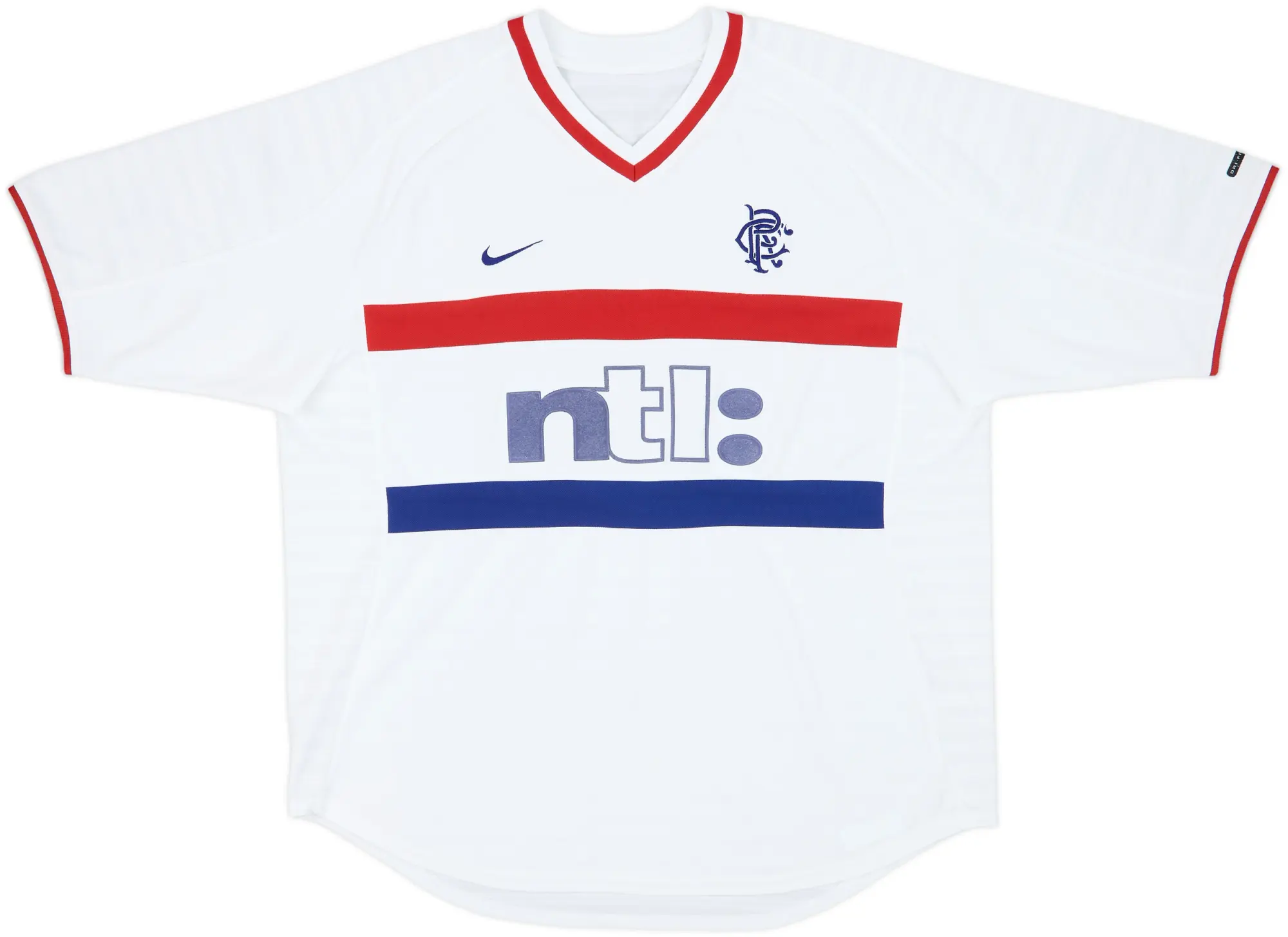 Nike Rangers Mens SS Away Shirt 2000/01