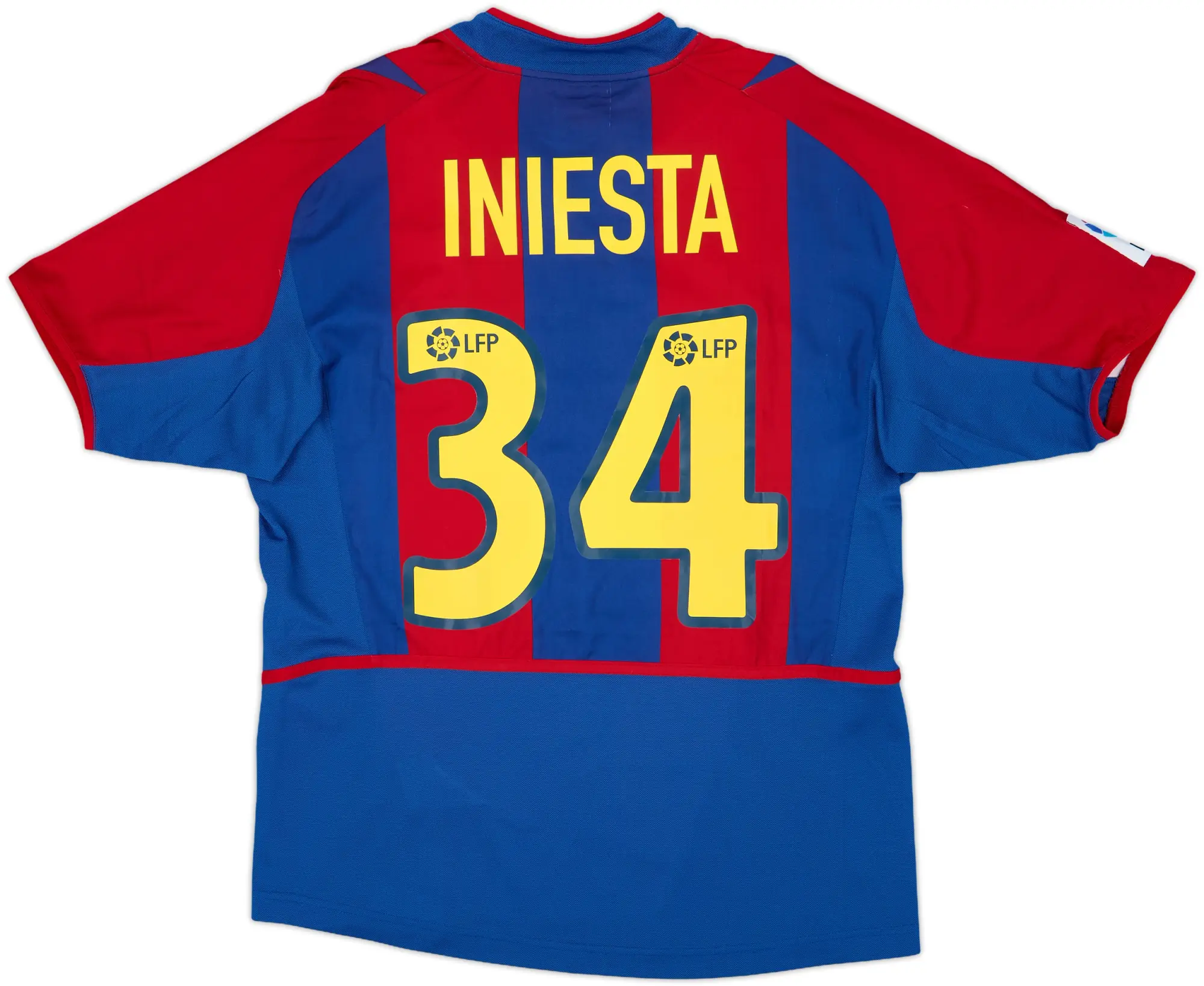 Nike Barcelona Mens SS Home Shirt 2002/03