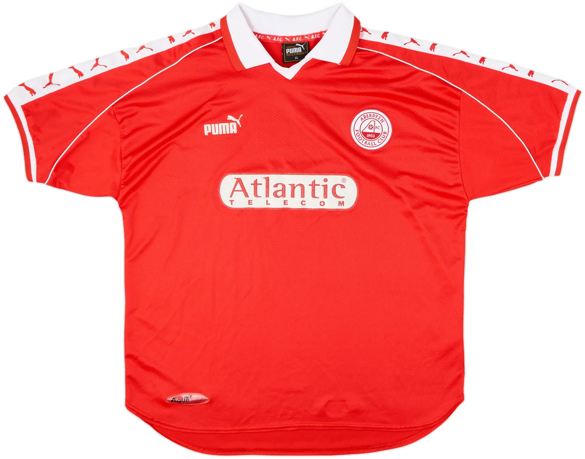 Puma Aberdeen Mens SS Home Shirt 1999/00