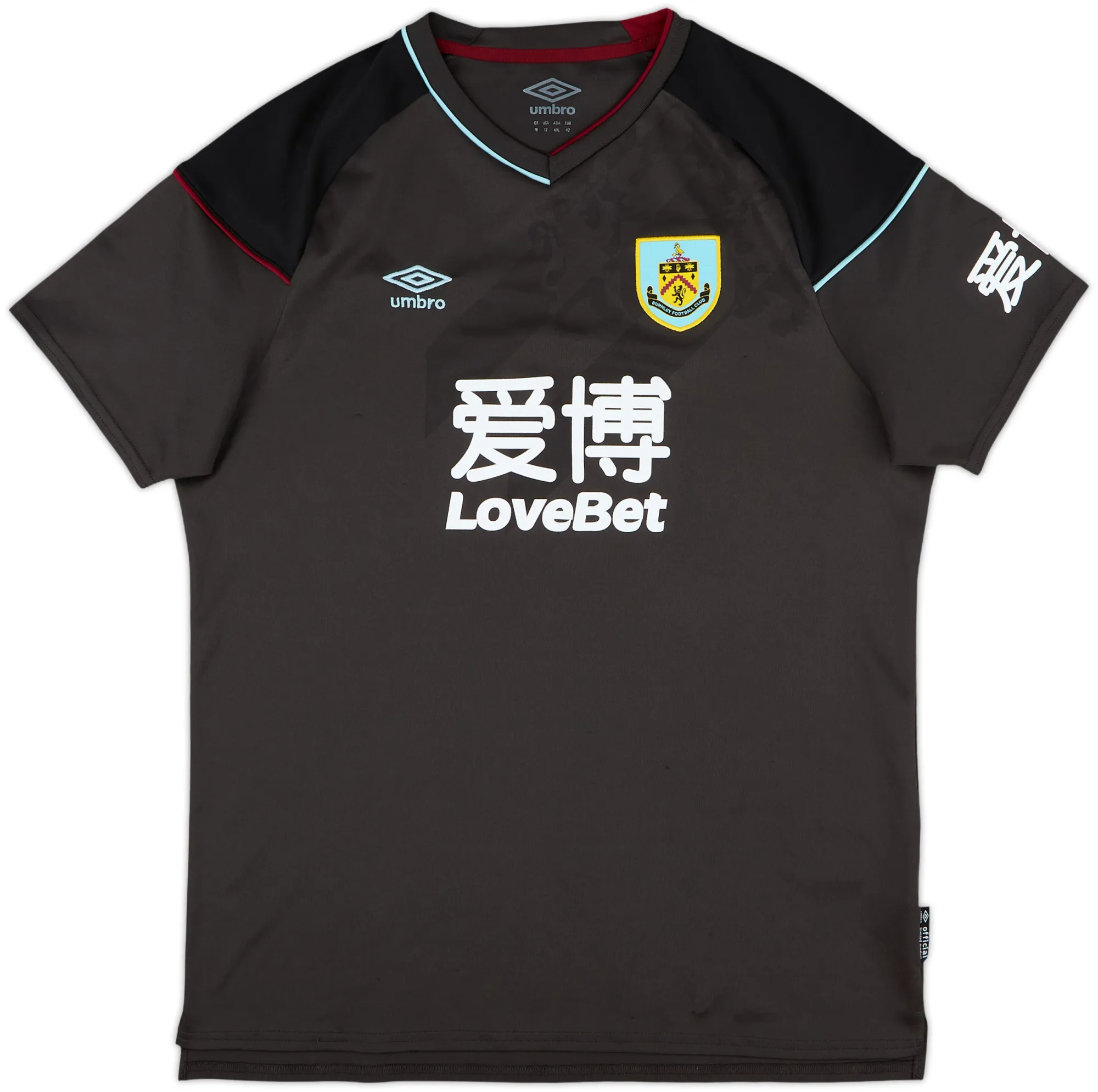 Umbro Burnley Womens SS Away Shirt 2020/21