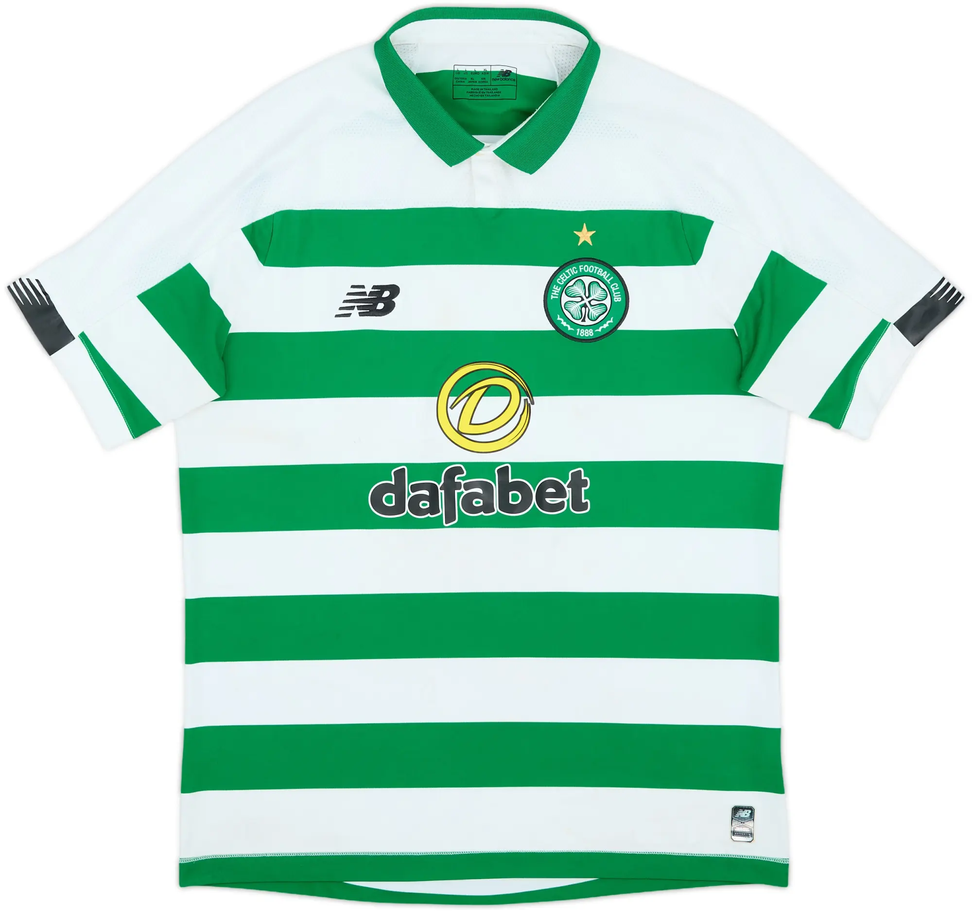 NewBalance Celtic Mens SS Home Shirt 2019/20
