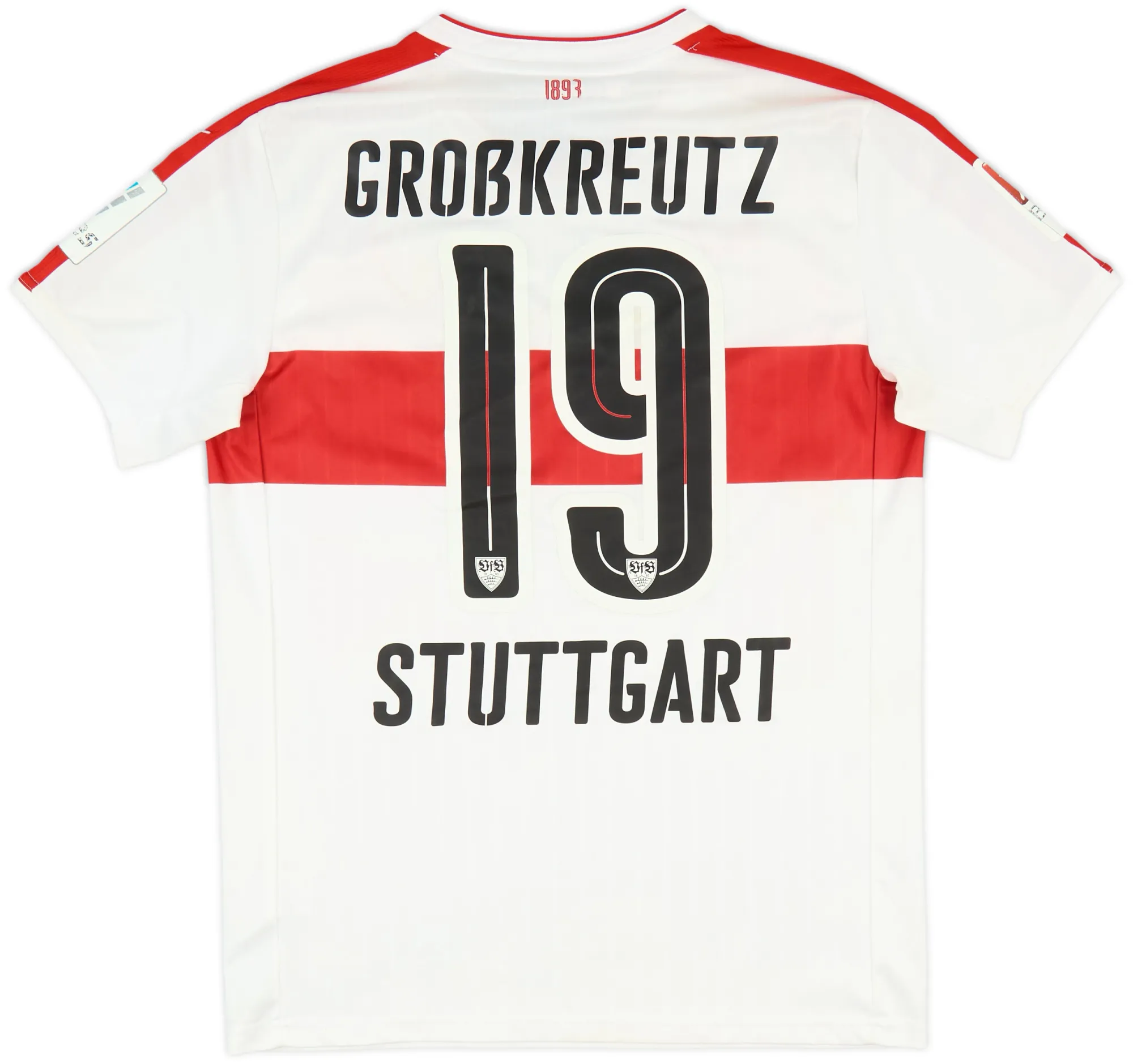 Puma Stuttgart Mens SS Home Shirt 2016/17