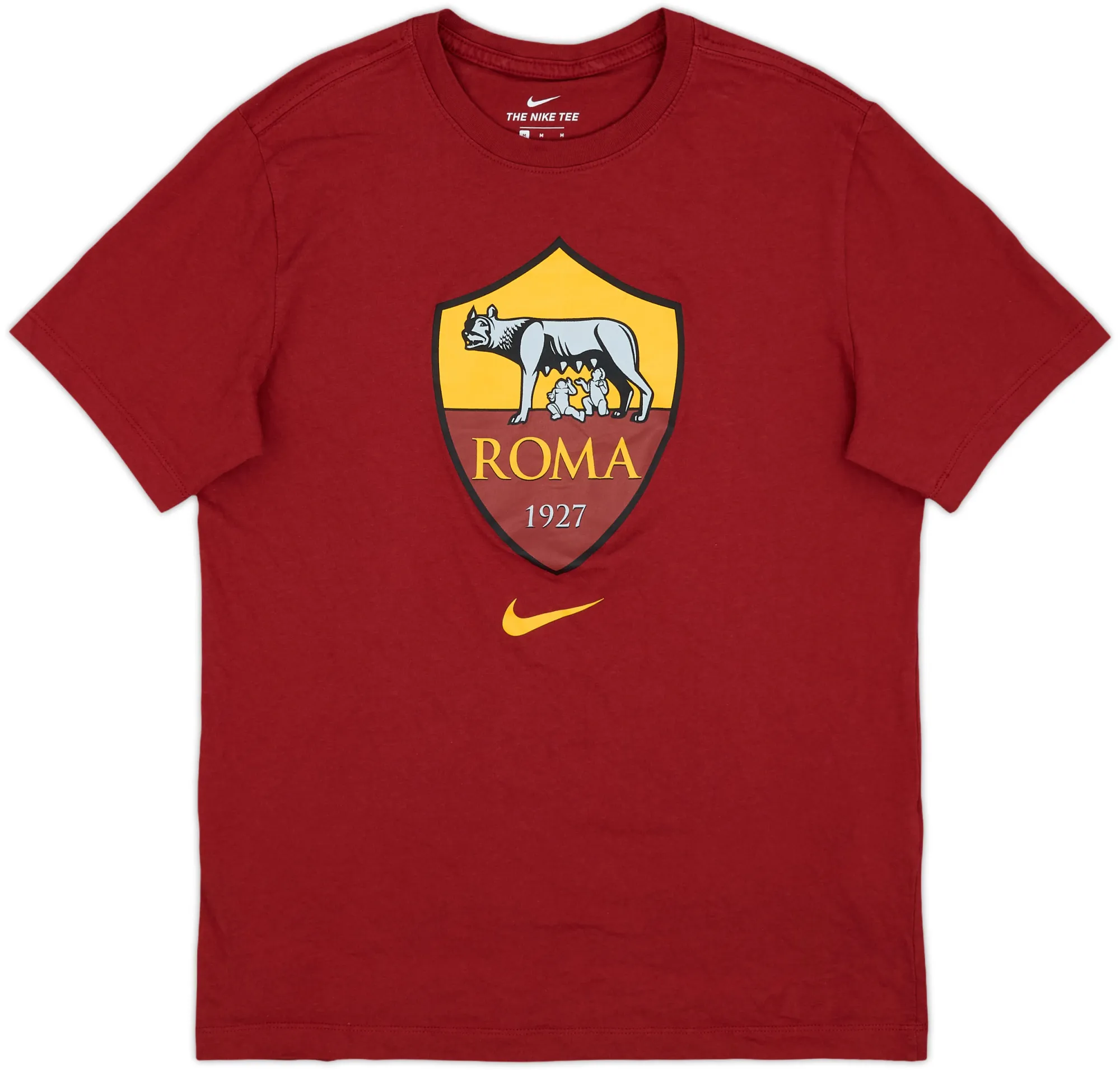 2020-21 Roma Nike Cotton Tee - 9/10 - (M)