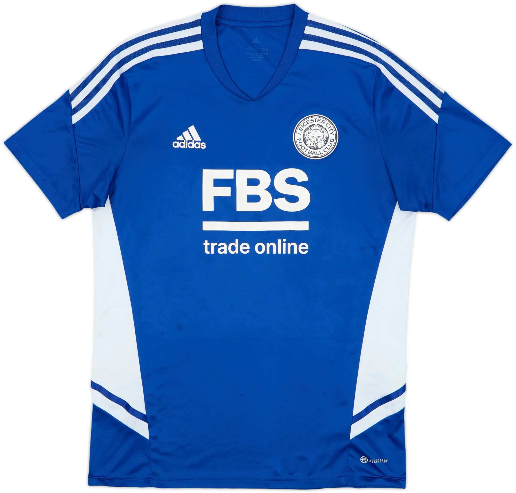 adidas Leicester City Mens SS Home Shirt 2022/23