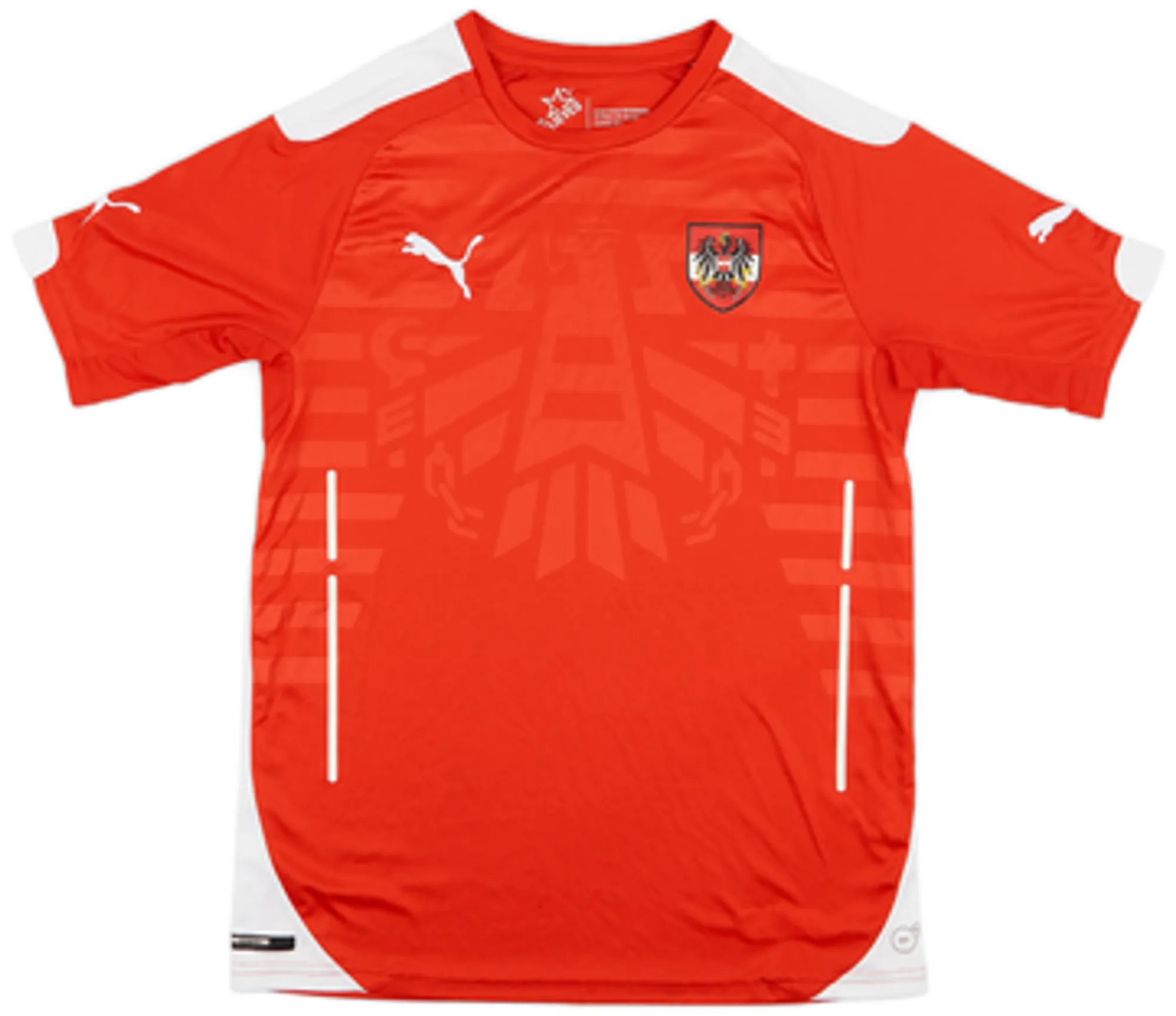 Puma Austria Mens SS Home Shirt 2014