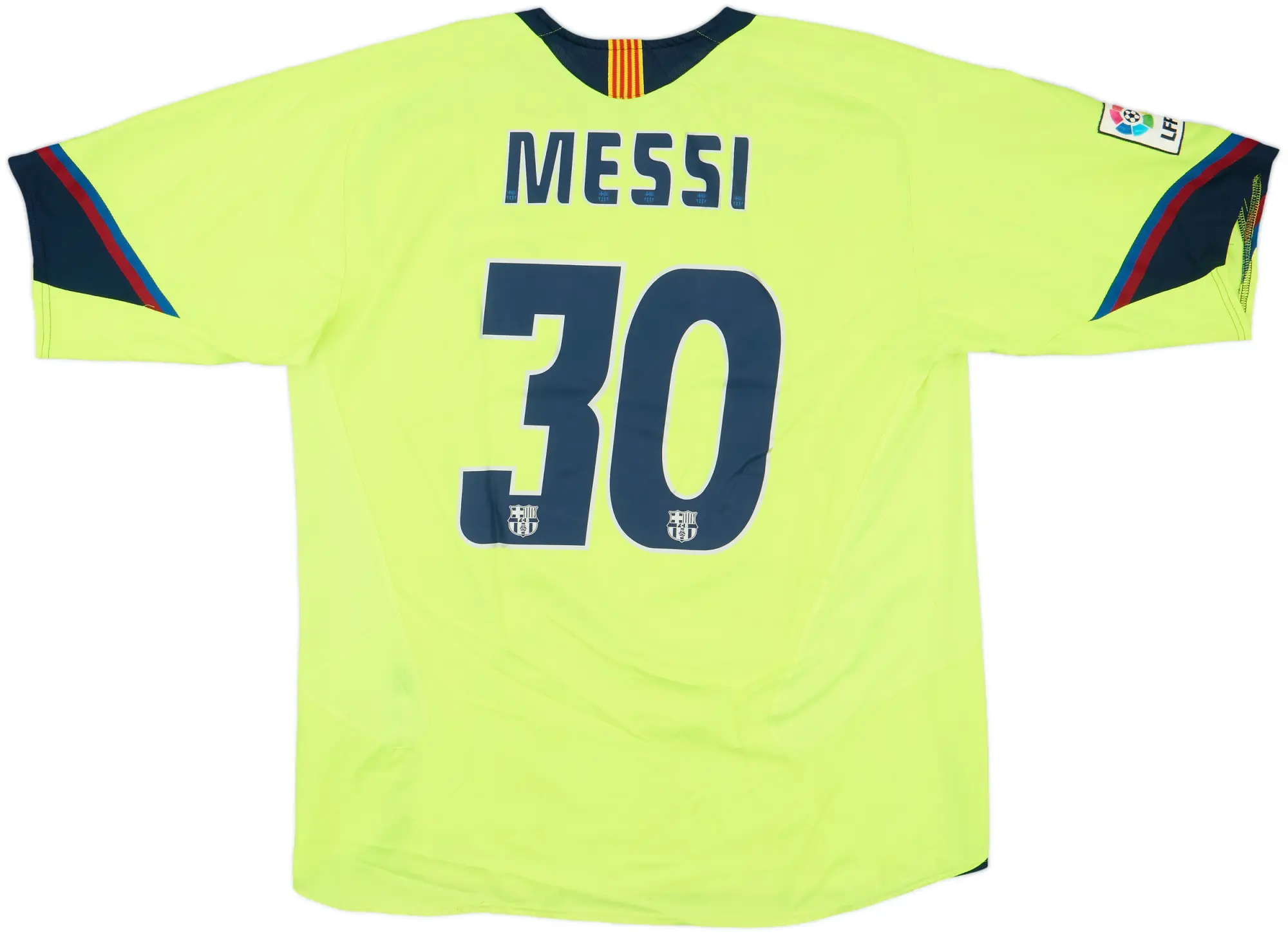 Nike Barcelona Mens SS Away Shirt 2005/06