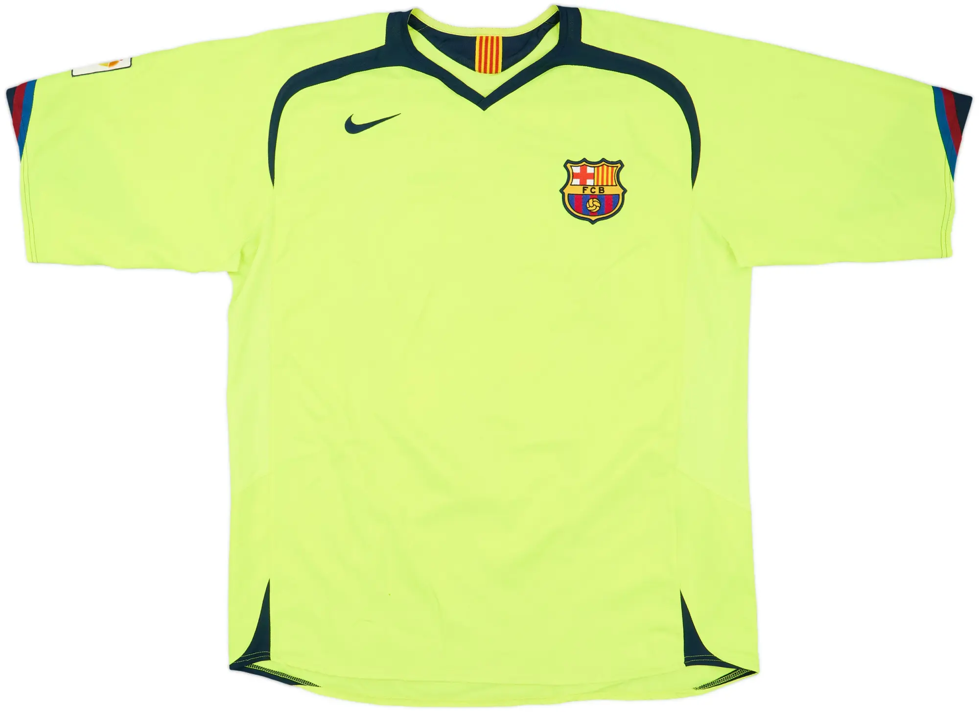 Nike Barcelona Mens SS Away Shirt 2005/06