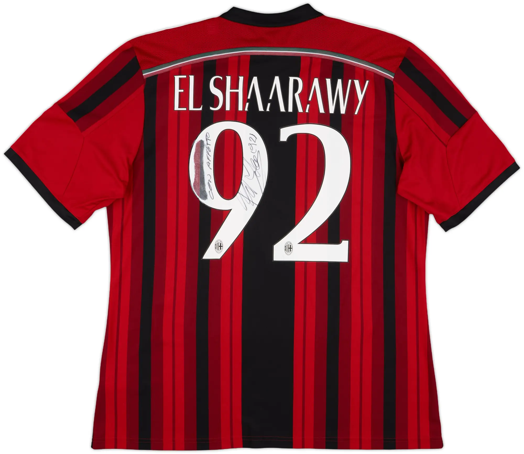 adidas AC Milan Mens SS Home Shirt 2014/15