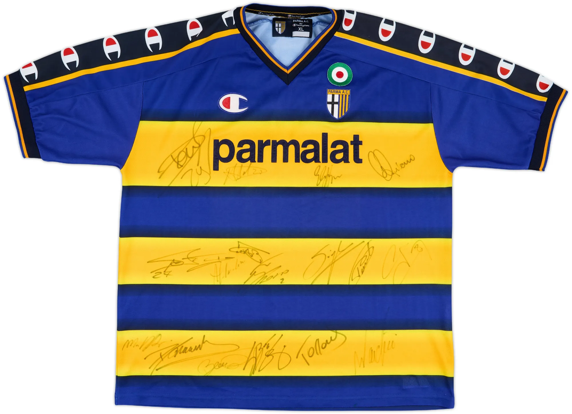 Champion Parma Mens SS Home Shirt 2002/03