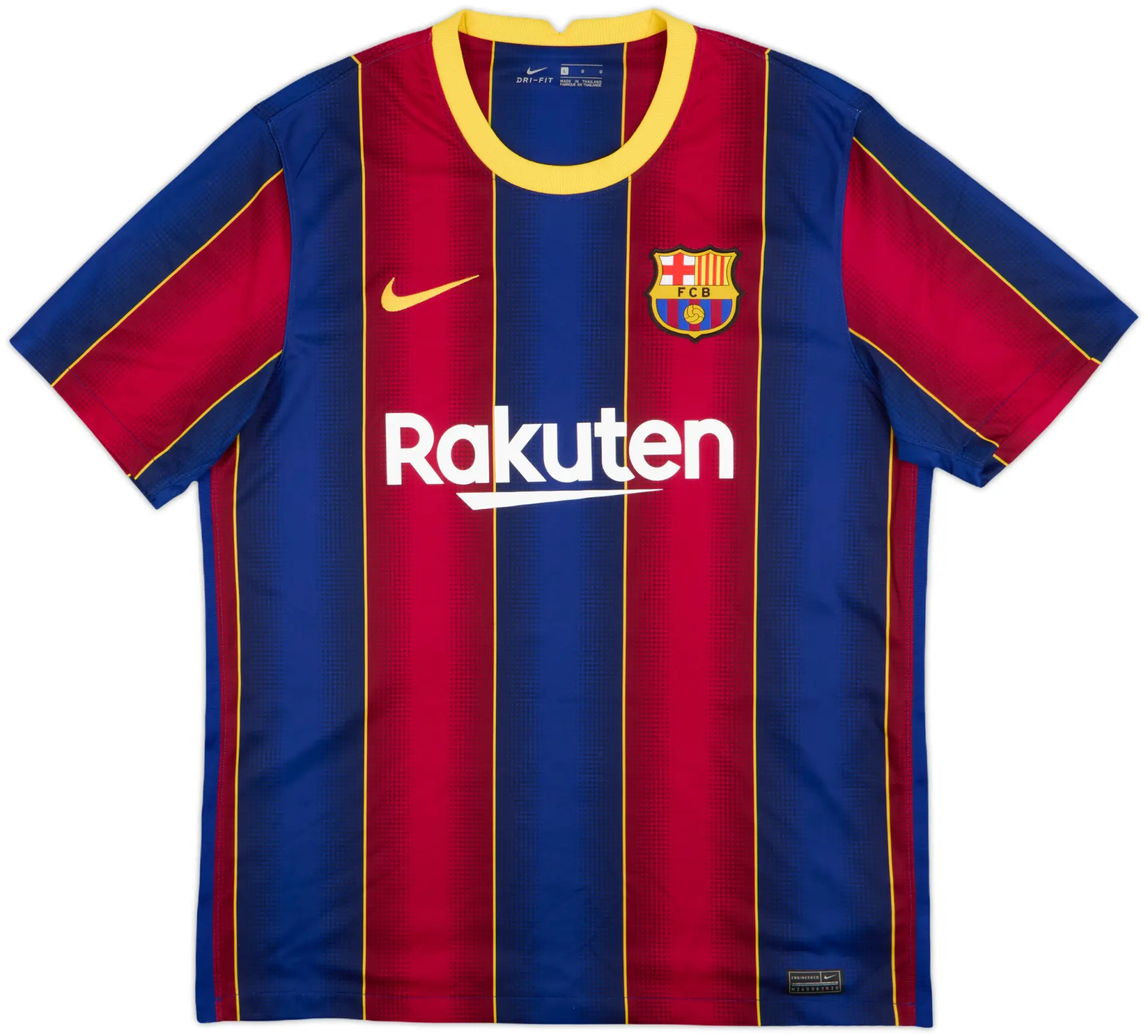 Nike Barcelona Mens SS Home Shirt 2020/21