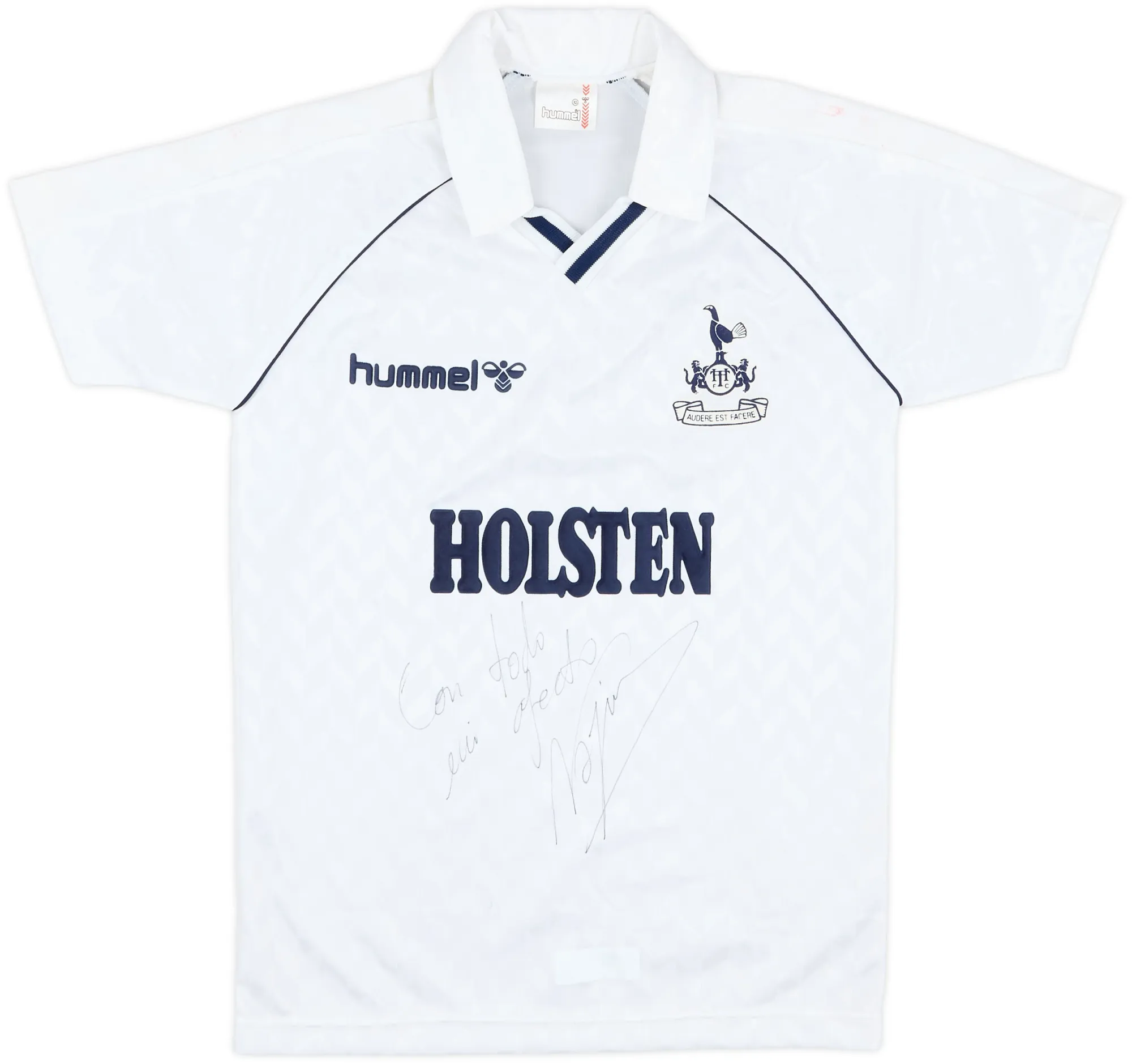 Hummel Tottenham Hotspur Mens SS Home Shirt 1987/89