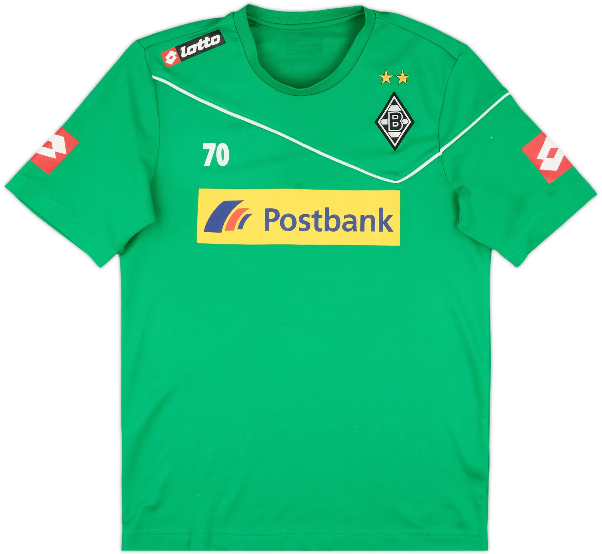 Lotto Borussia Monchengladbach Mens SS Player Issue Home Shirt 2012/13