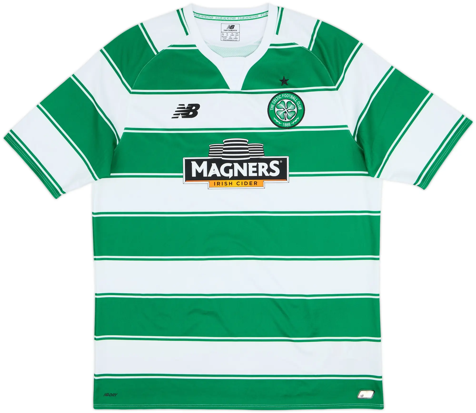 NewBalance Celtic Mens SS Home Shirt 2015/16