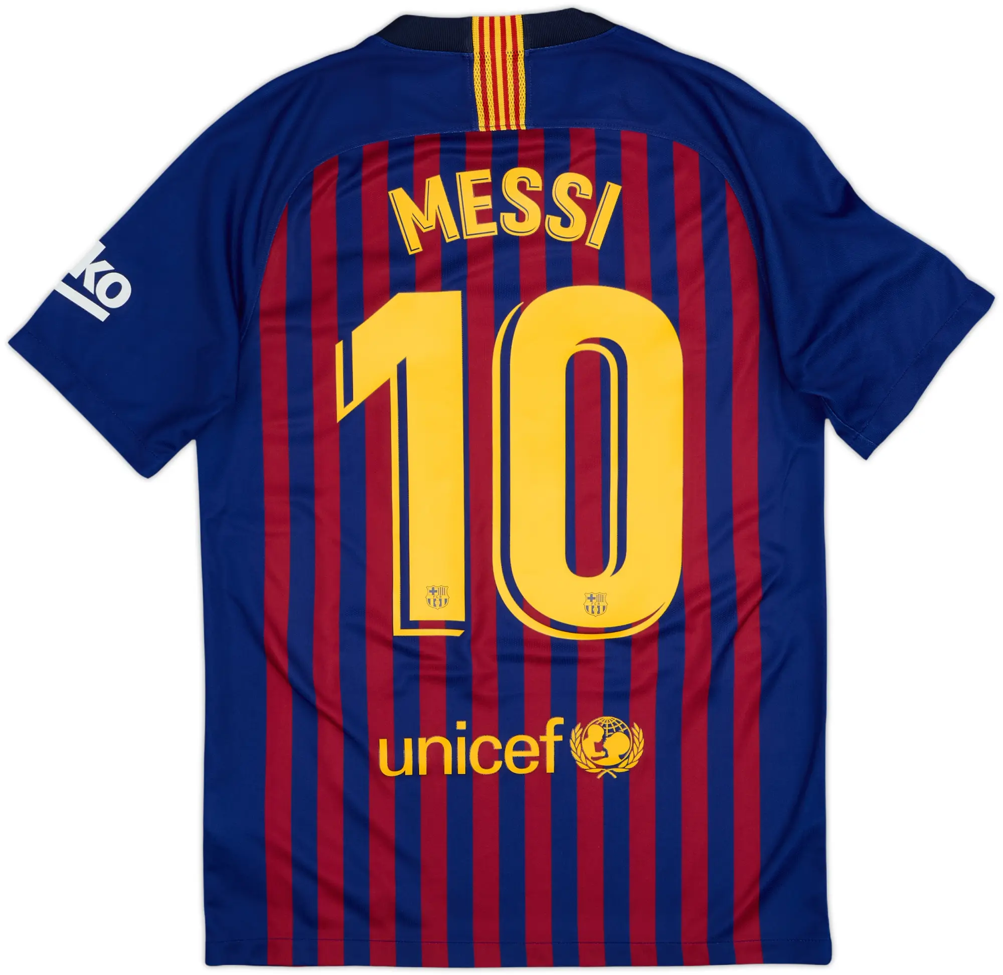Nike Barcelona Mens SS Home Shirt 2018/19