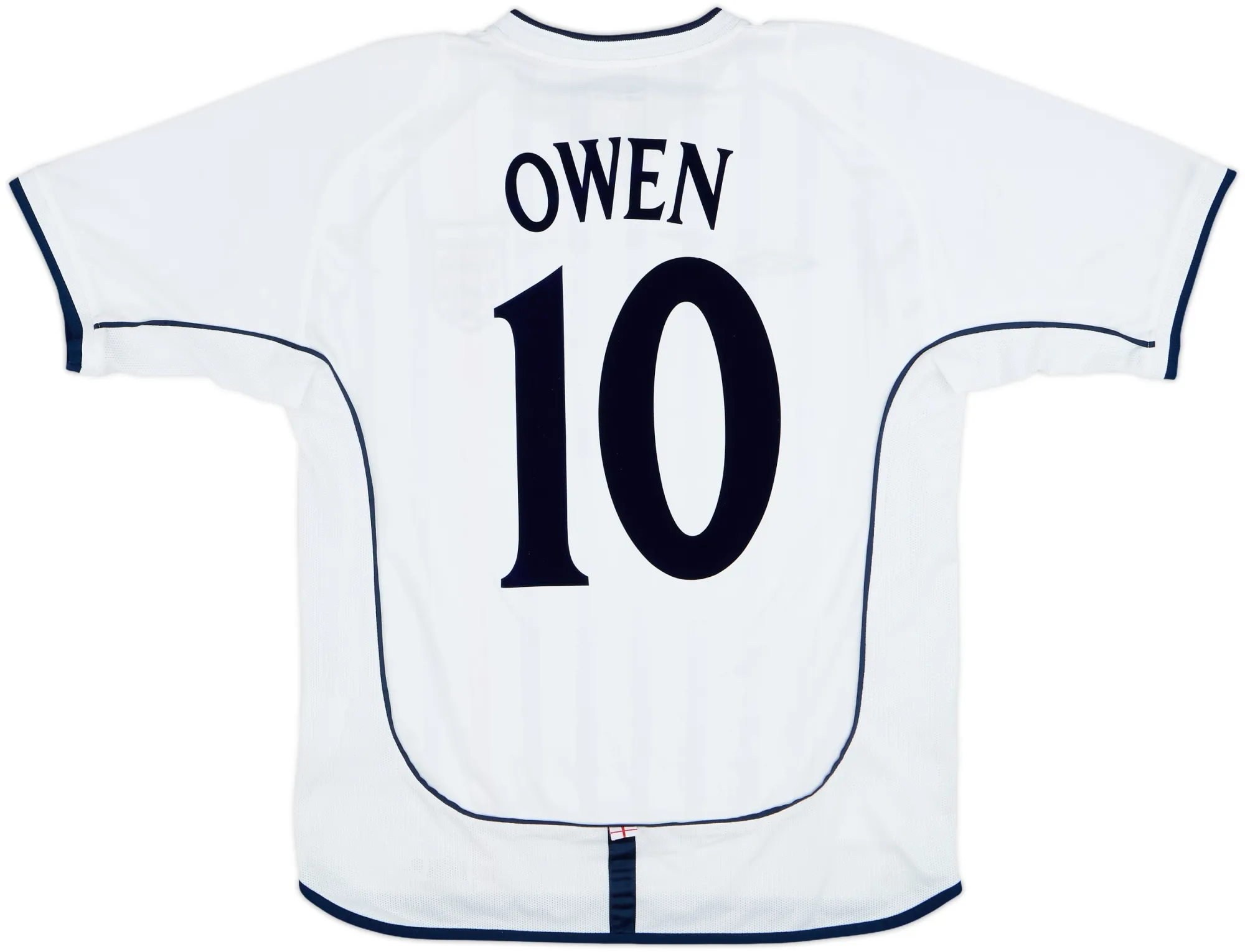 Umbro England Mens SS Home Shirt 2001