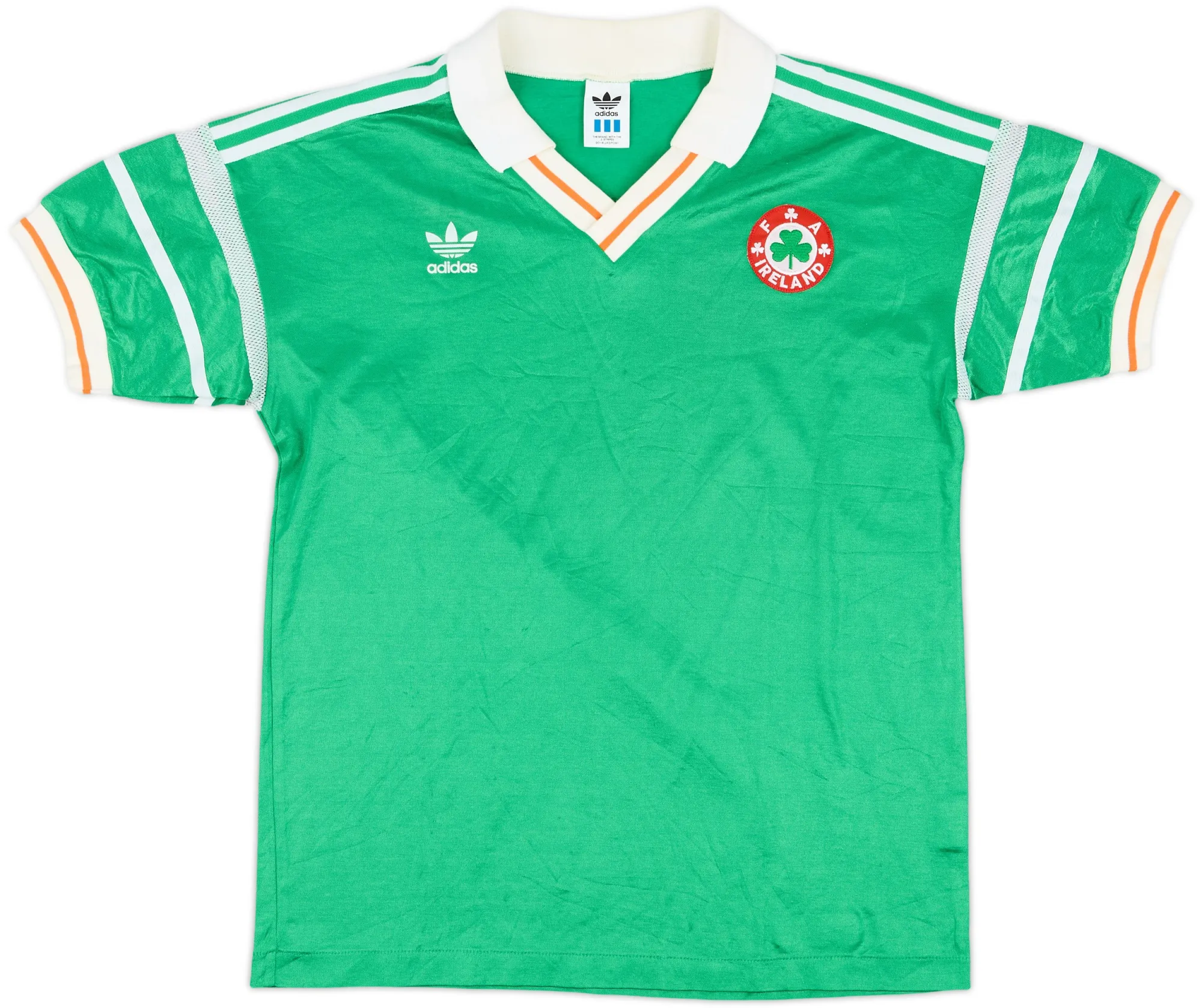 adidas Republic of Ireland Mens SS Home Shirt 1988