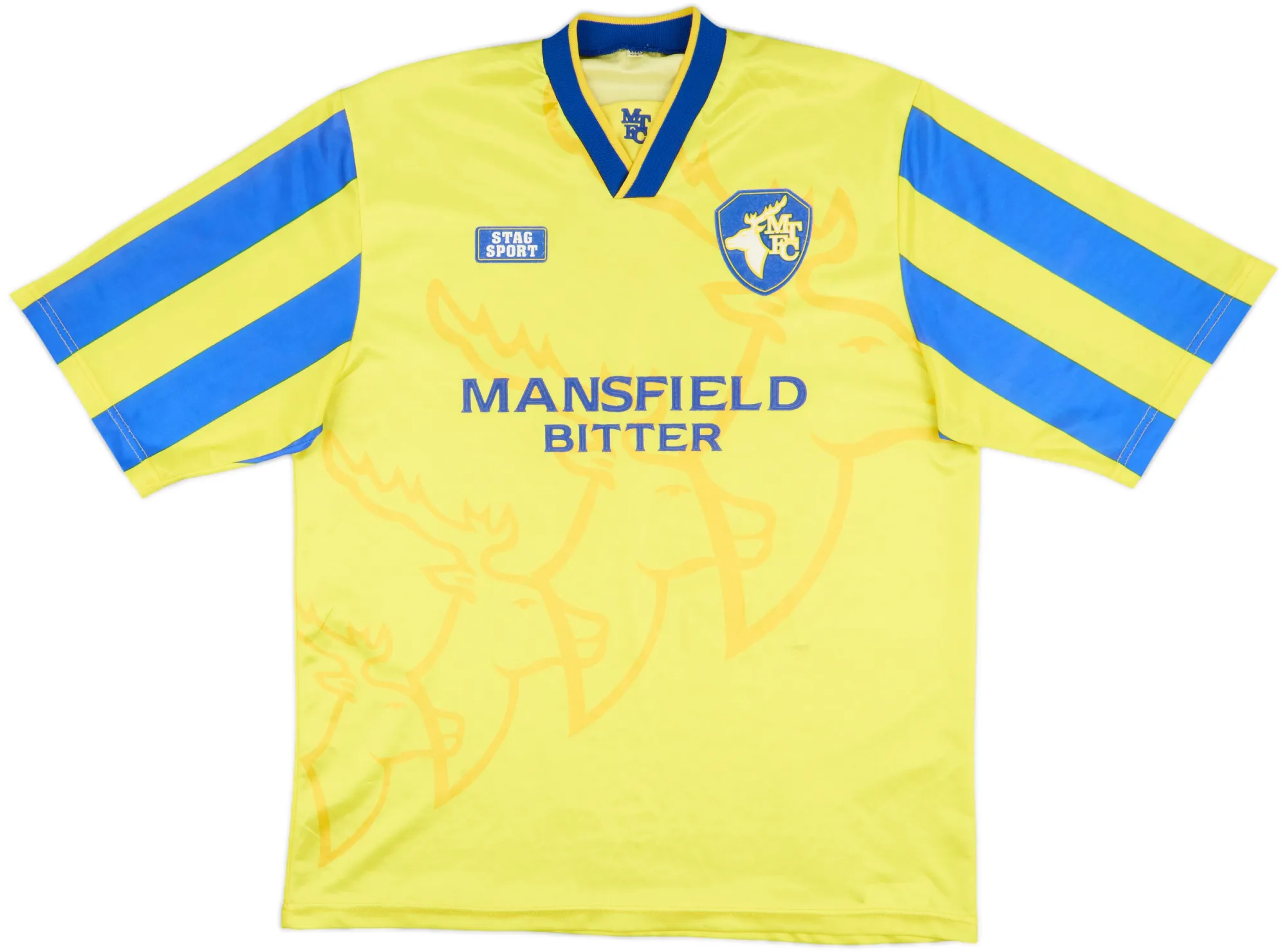 Home Mansfield Town Mens SS Home Shirt 1995/96