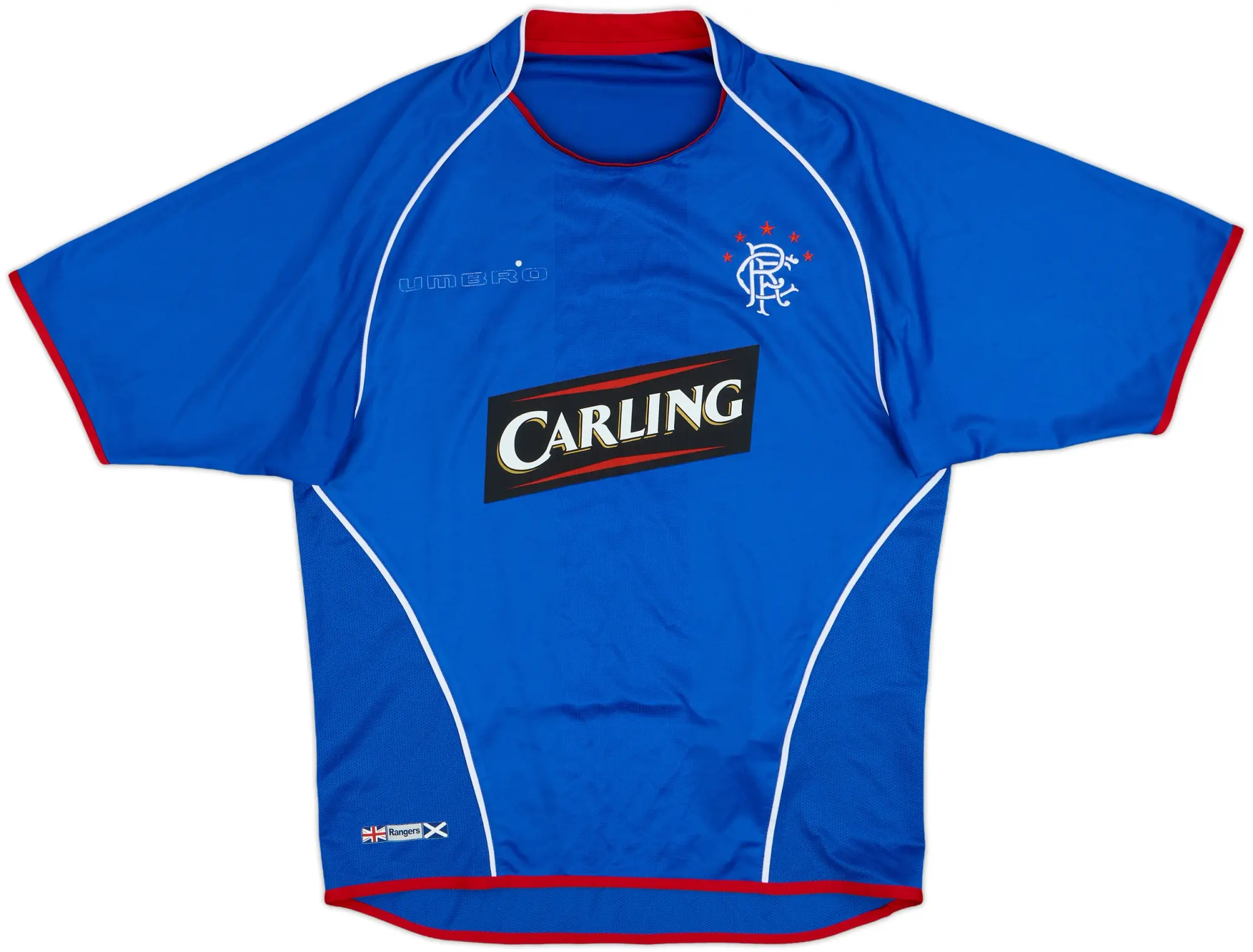 Umbro Rangers Mens SS Home Shirt 2005/06